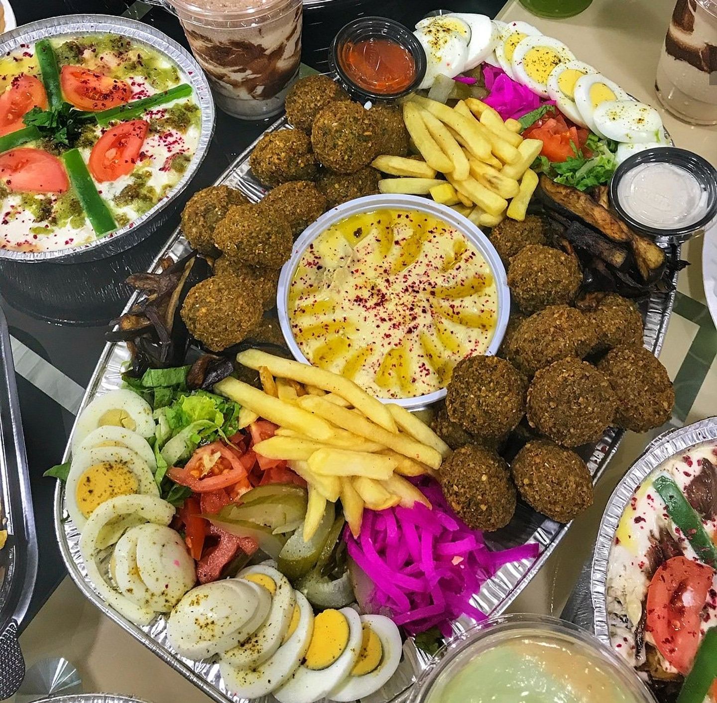 Falafel Mix Plate Large