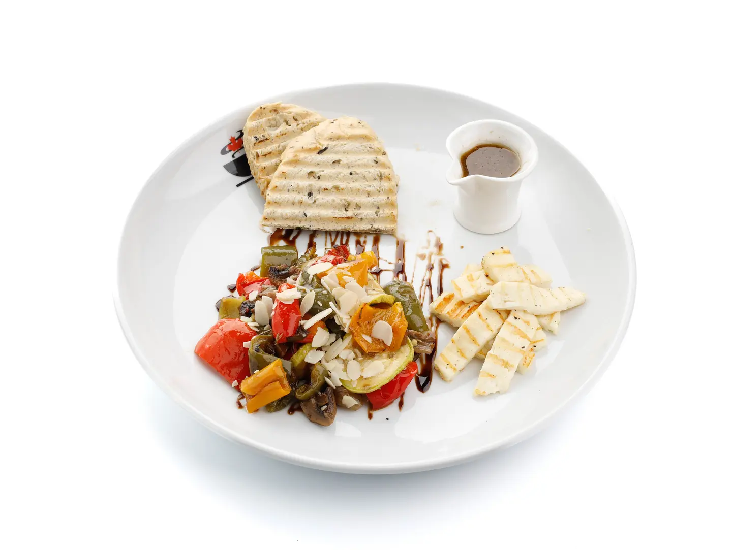 Roasted Vegetables & Hallomi Bake