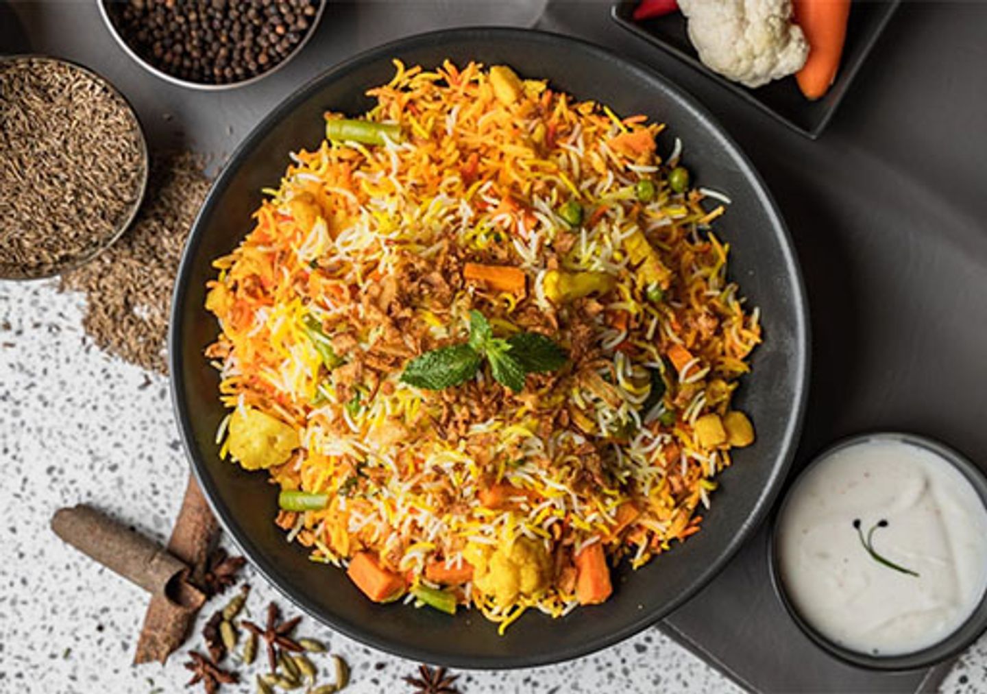 Dum Biryani Vegetable