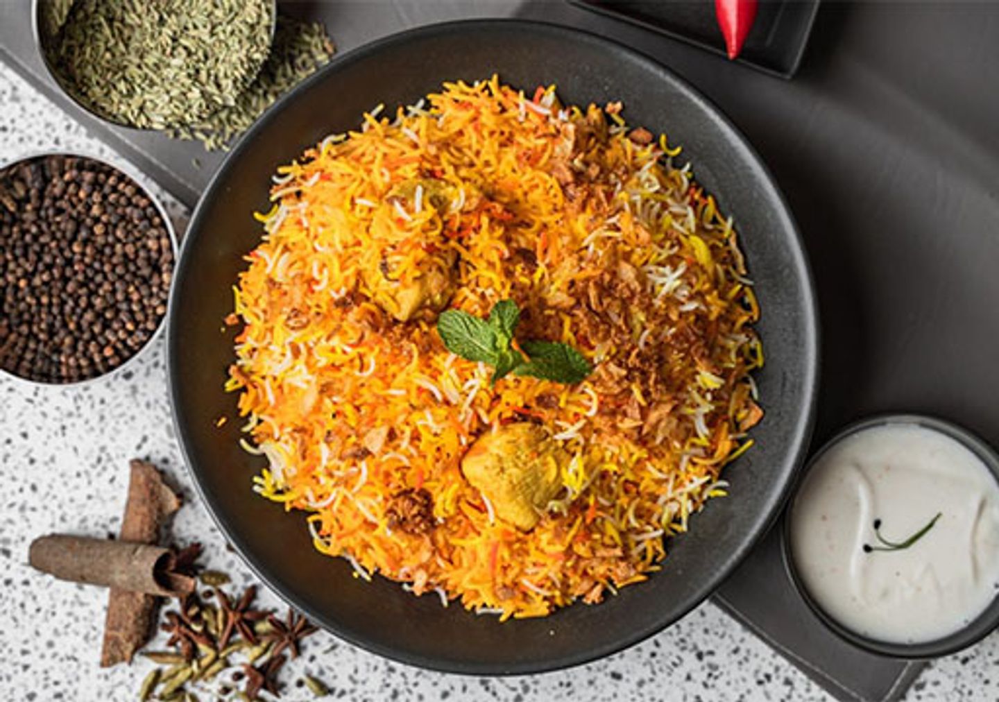 Dum Biryani Chicken