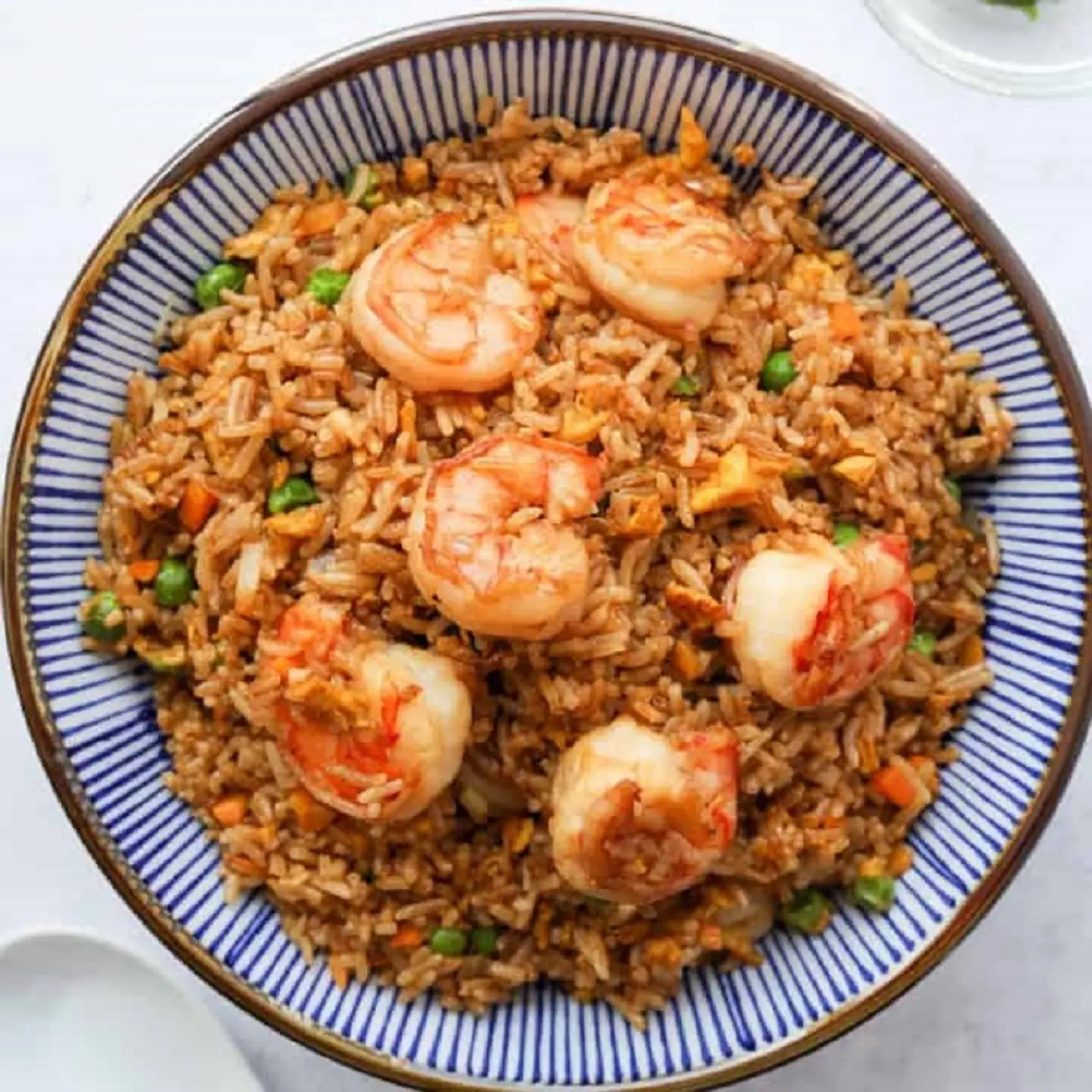 أرز مقلي بالجمبري