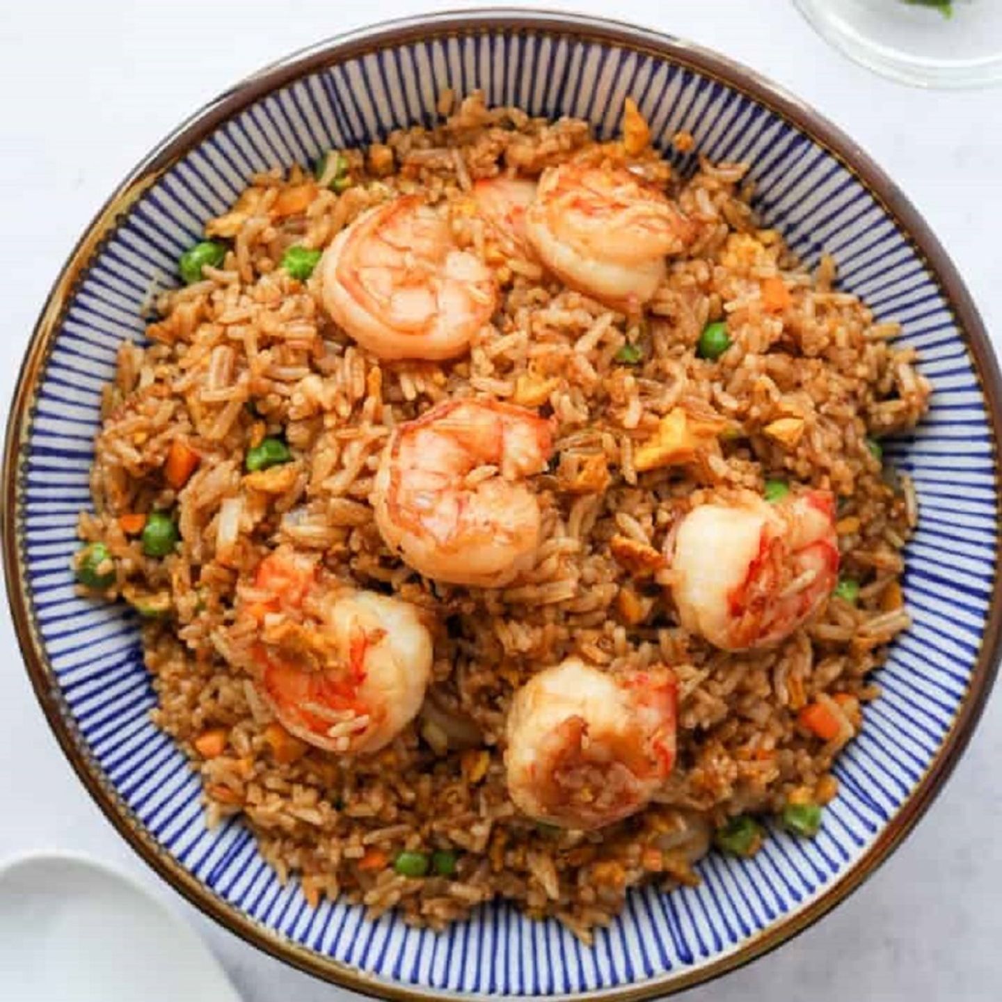 أرز مقلي بالجمبري