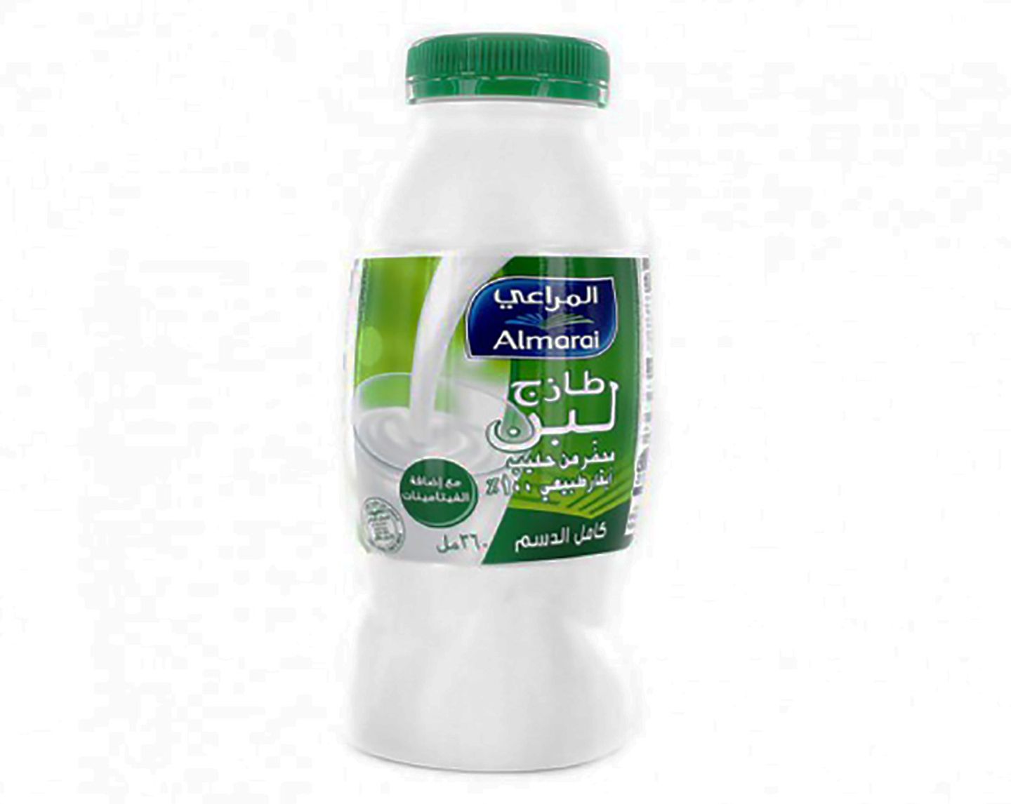 لبن وسط