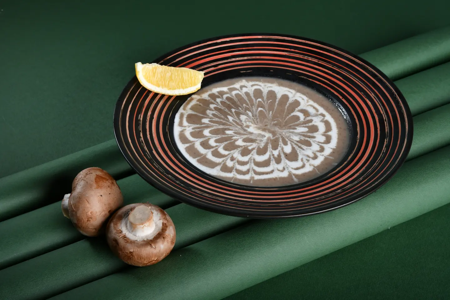 شوربة كريمة الفطر