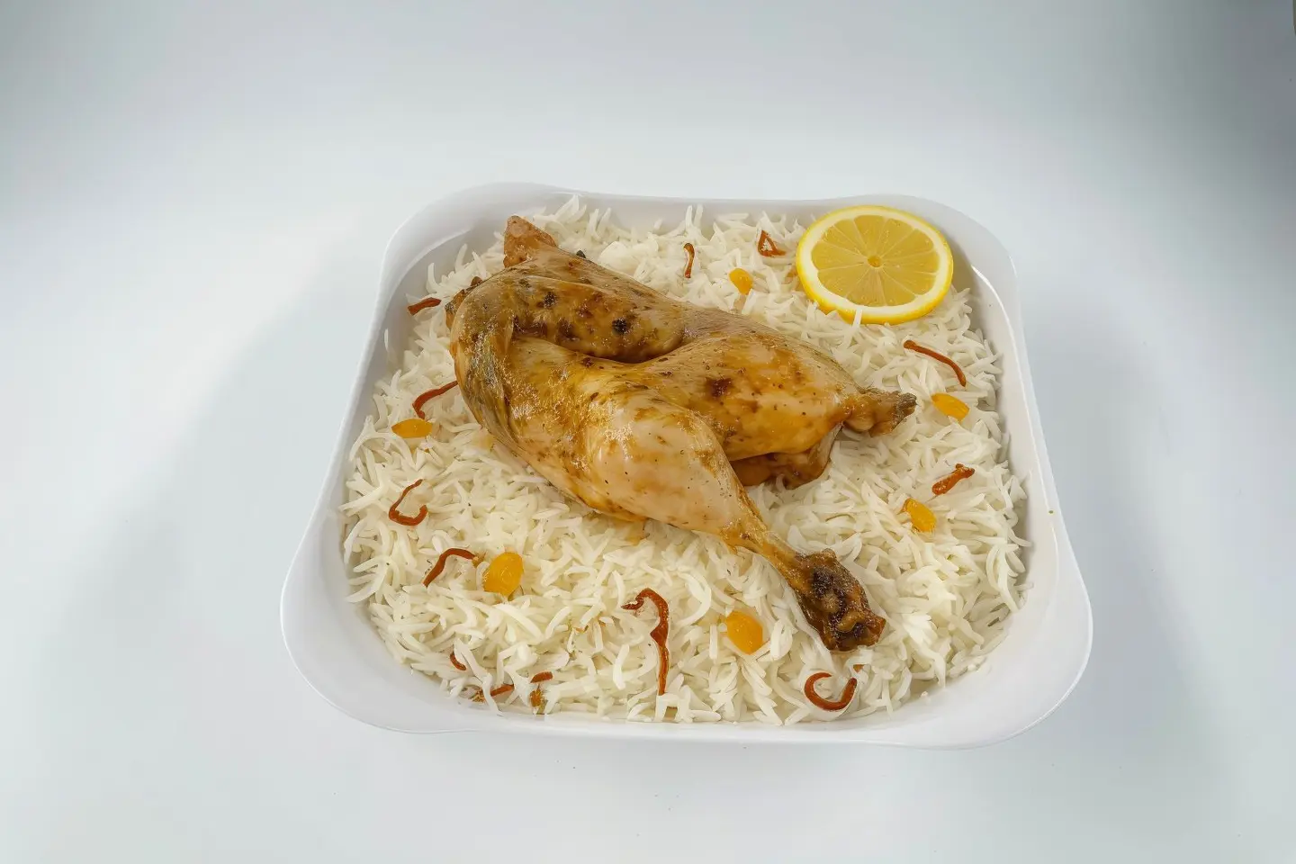 نصف دجاجة مندي حساوي