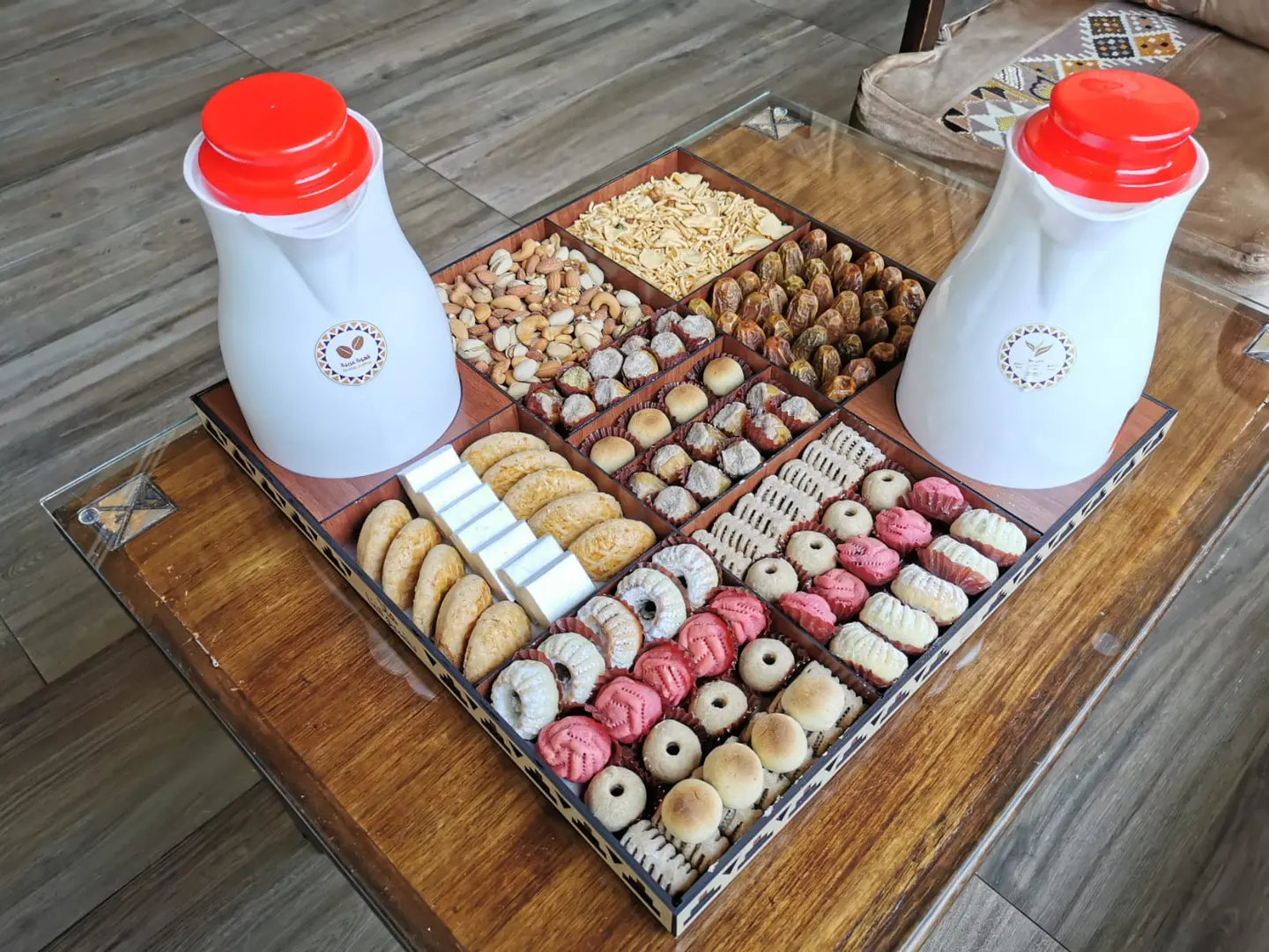 Sweet, Coffee & Nuts Tray