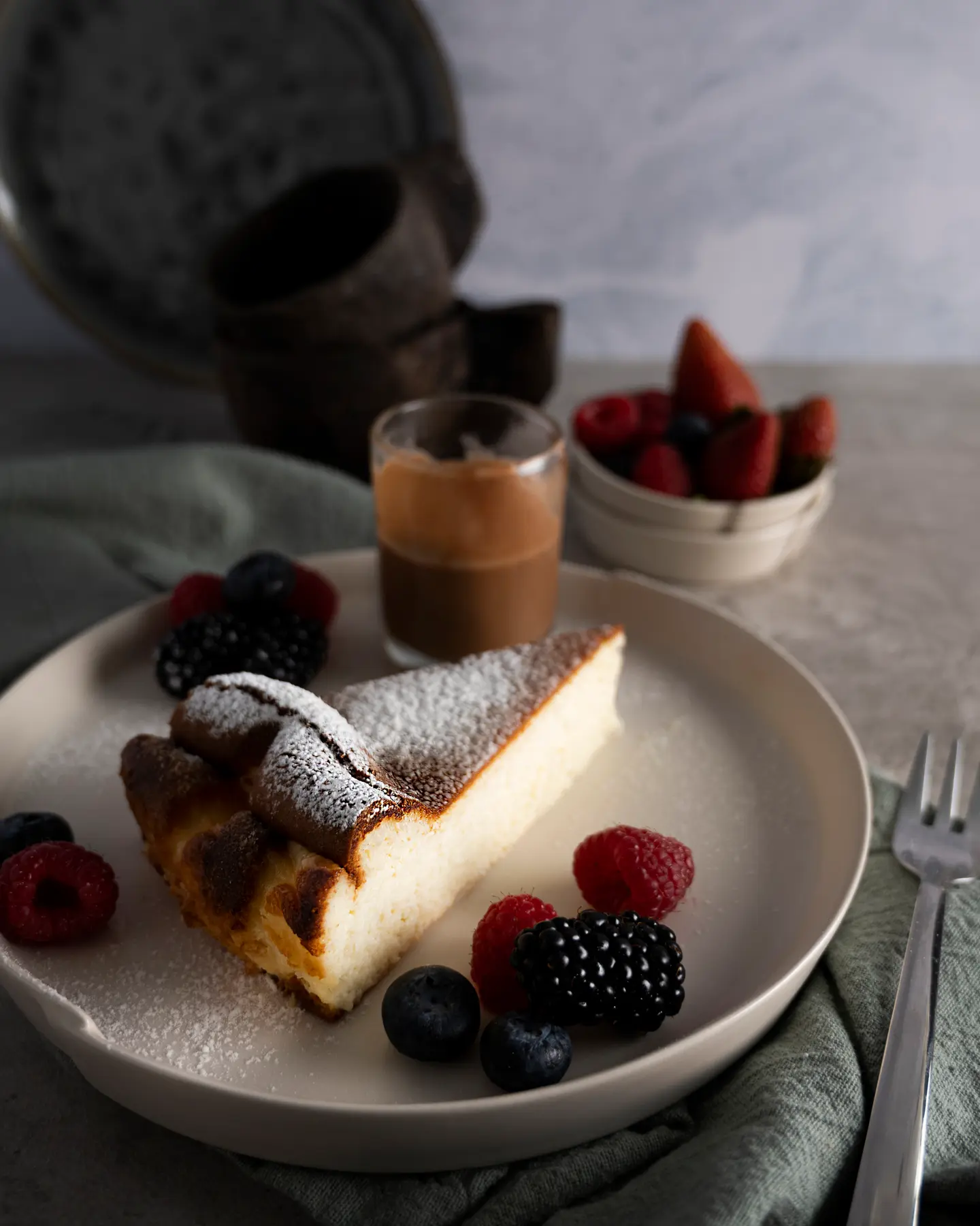 سان سبستيان مغطاة بالسكر البودرة