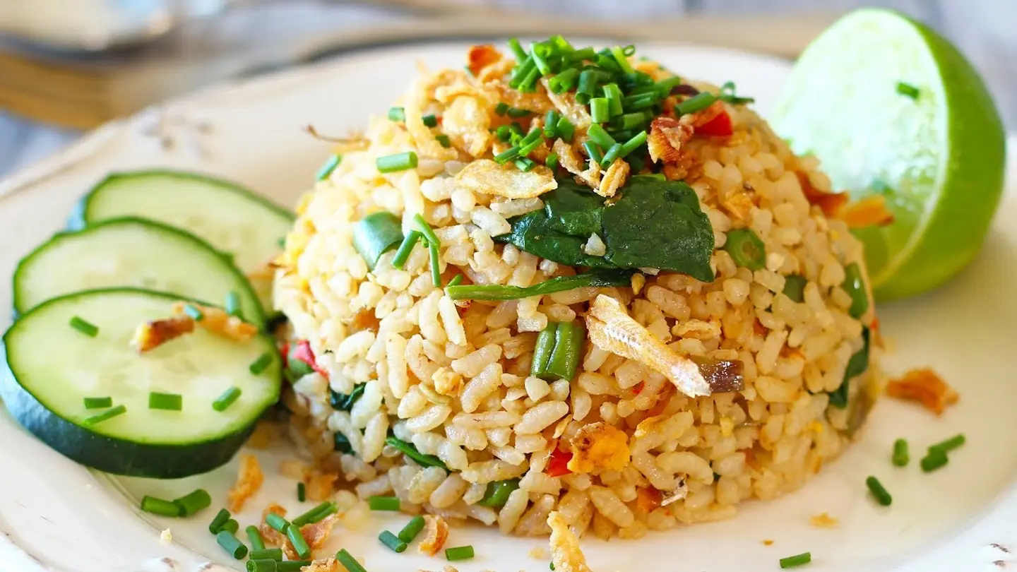 Fried Rice With Anchovies