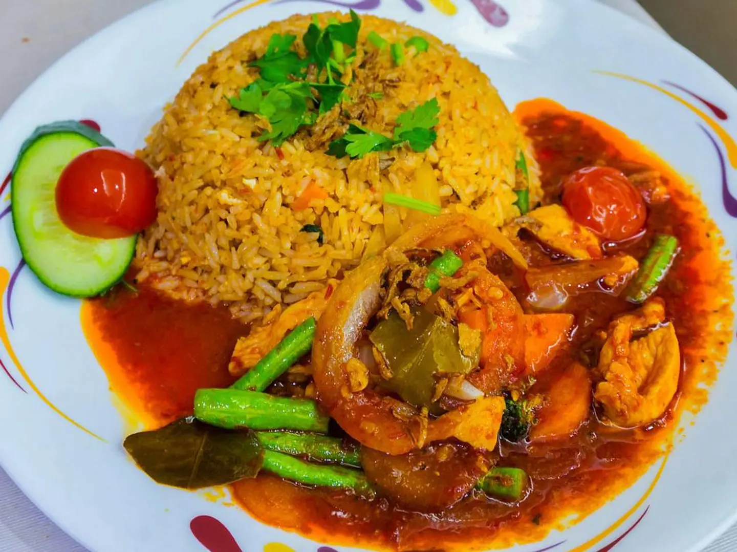 Chicken Fried Rice And Oyster Sauce