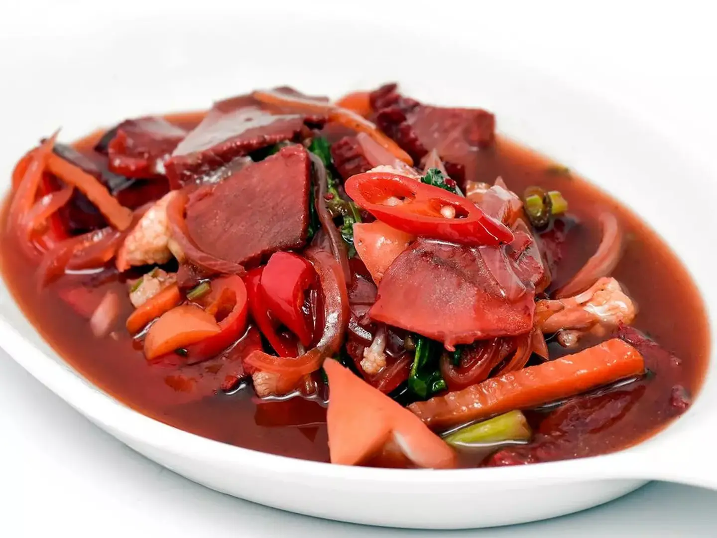 Beef With Hot Tomato Sauce
