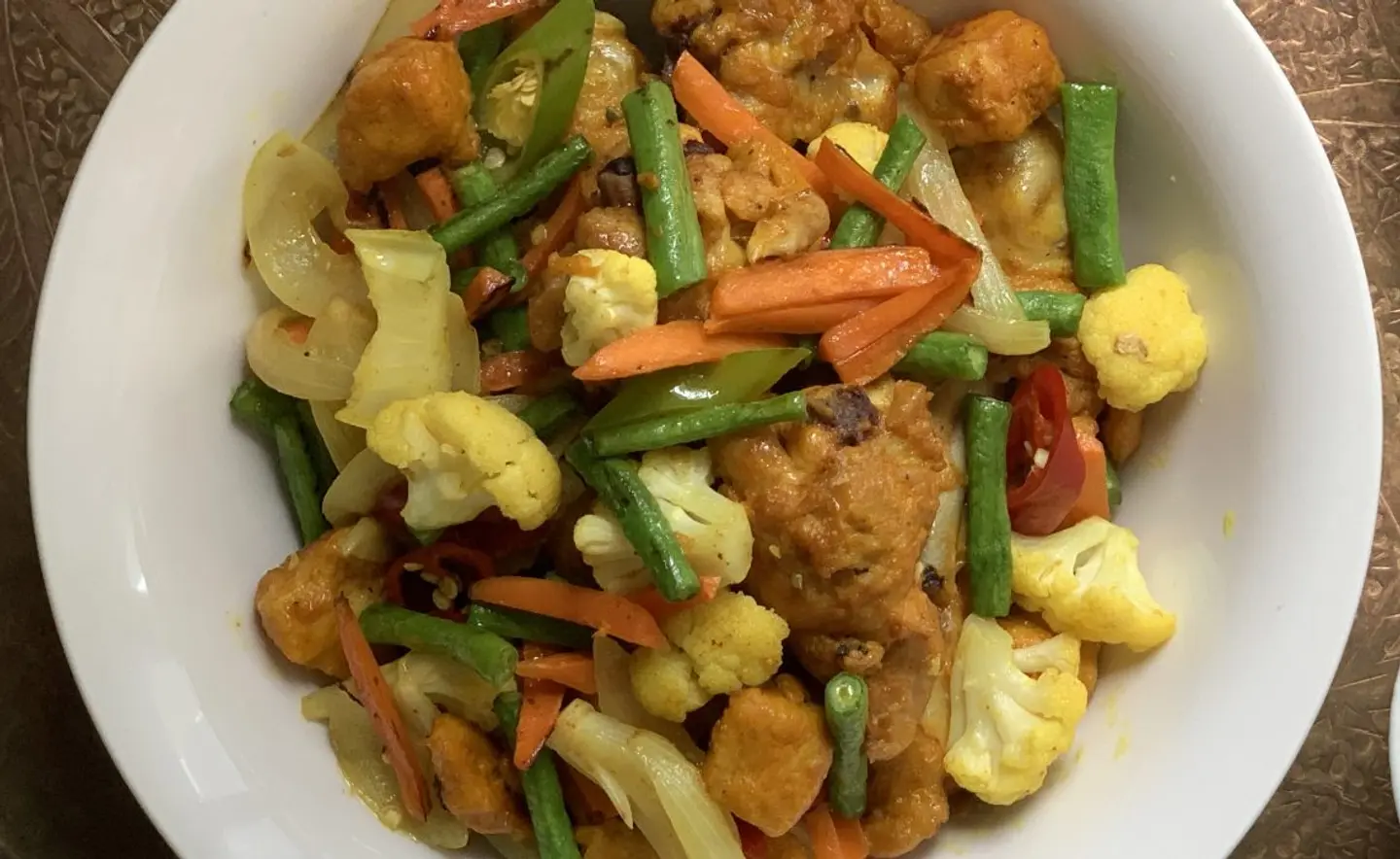Fried Chicken With Turmeric And Chili