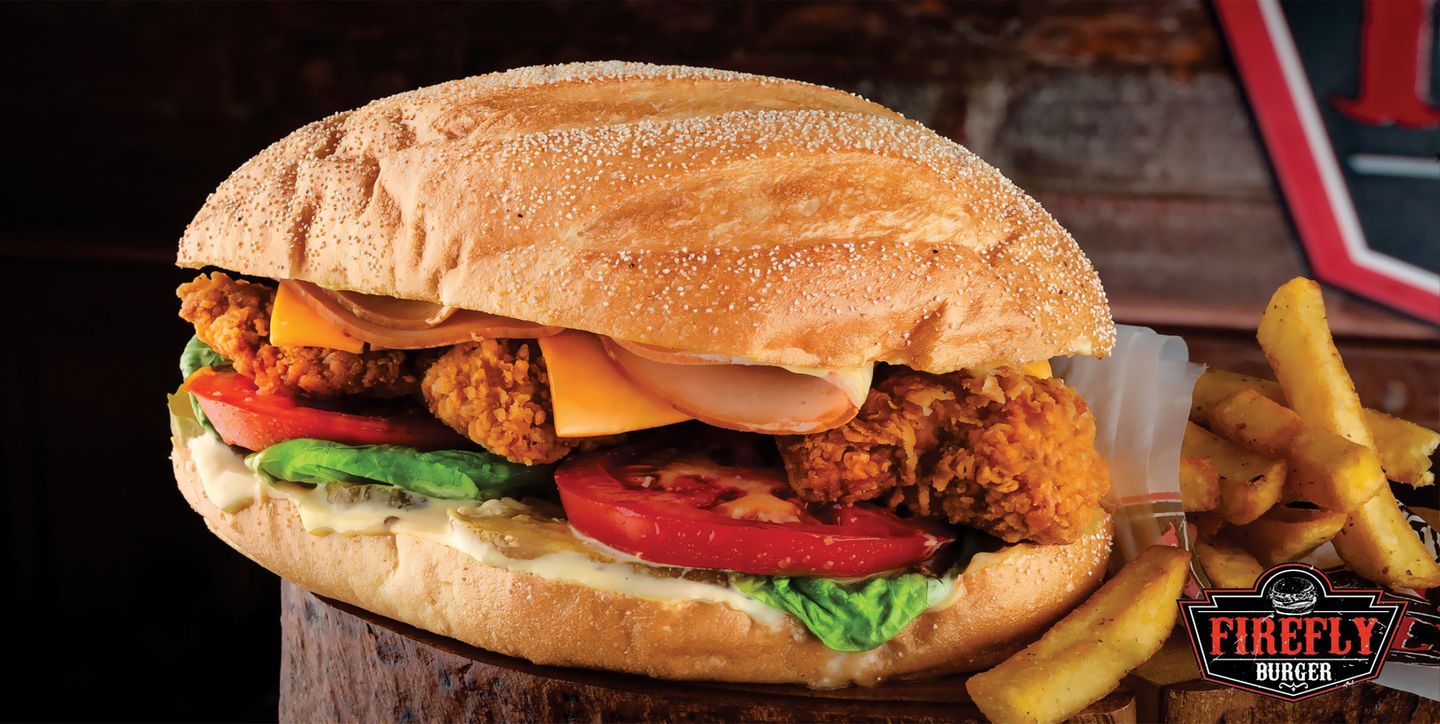 Bucharest Chicken Crispy Burger