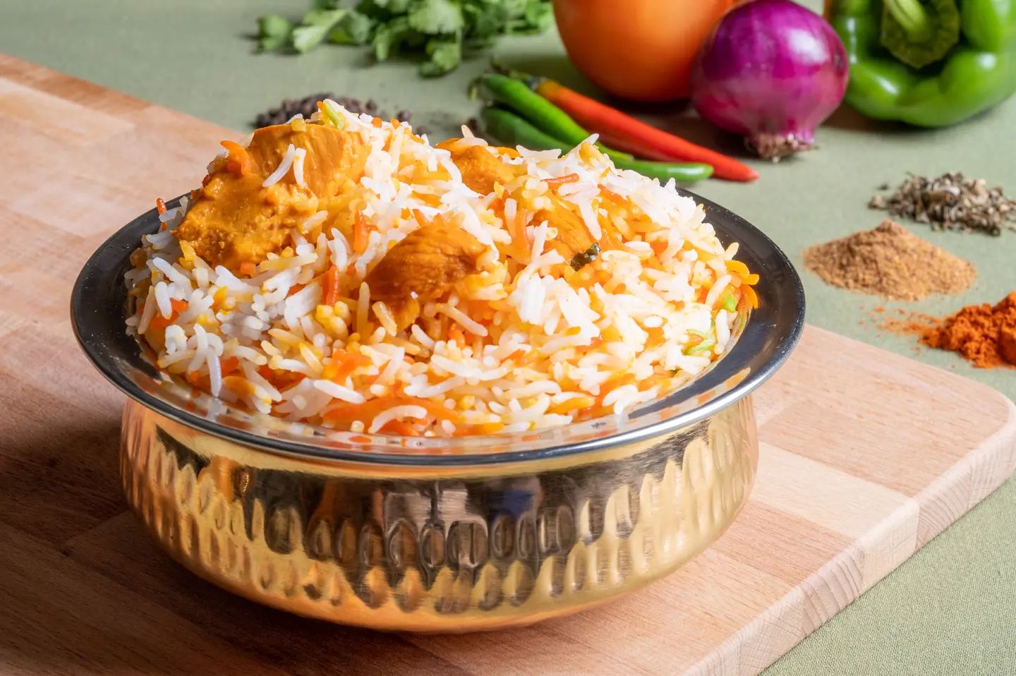 دجاج برياني