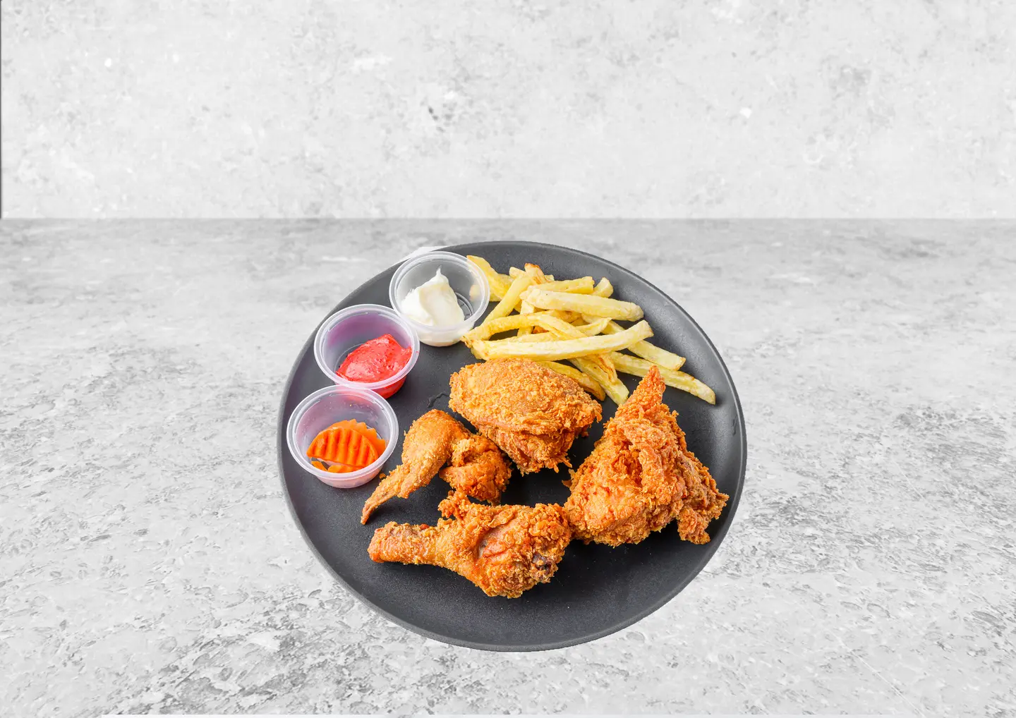 Half Chicken Spicy Broasted