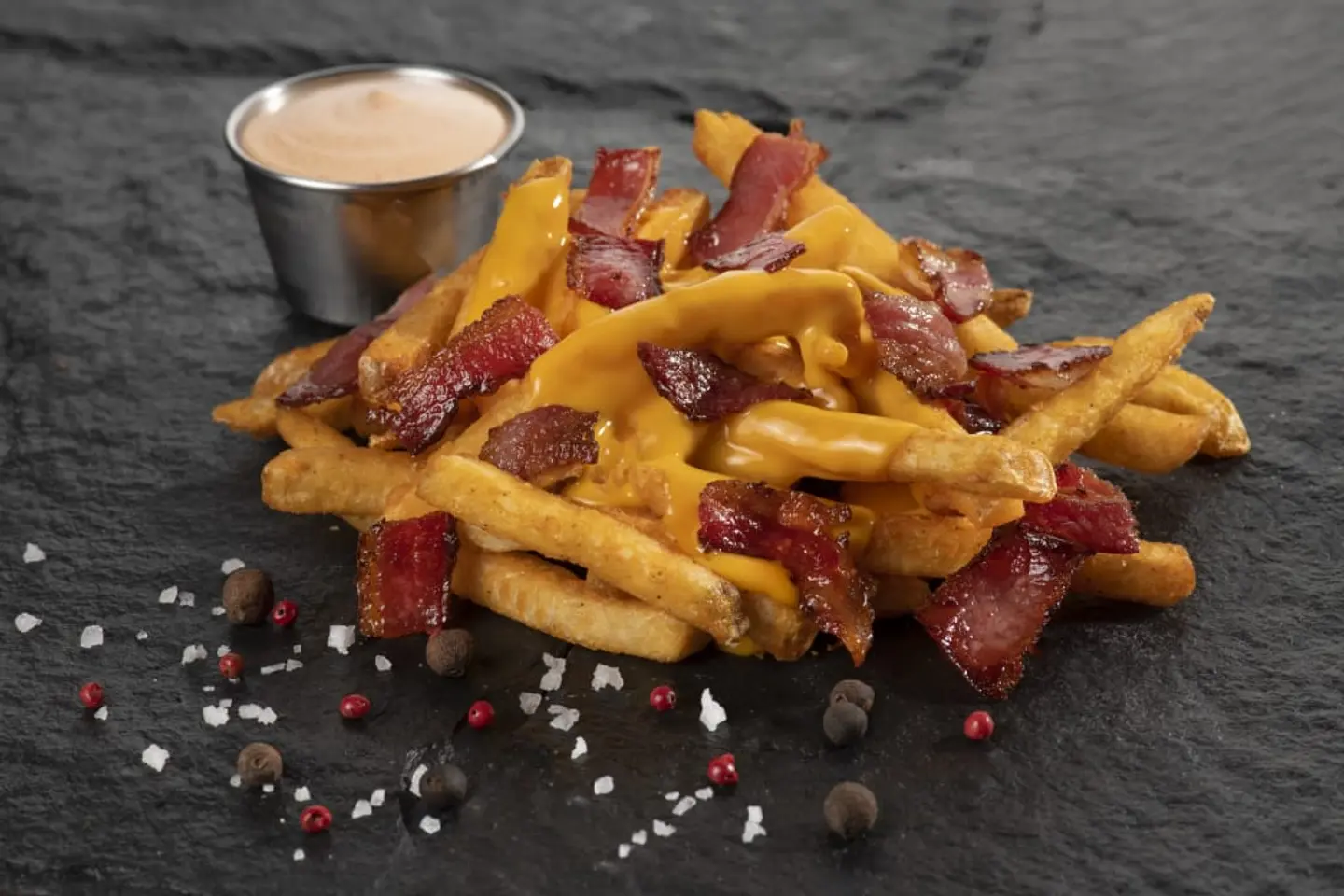 Bacon Cheesy G Crispy Fries