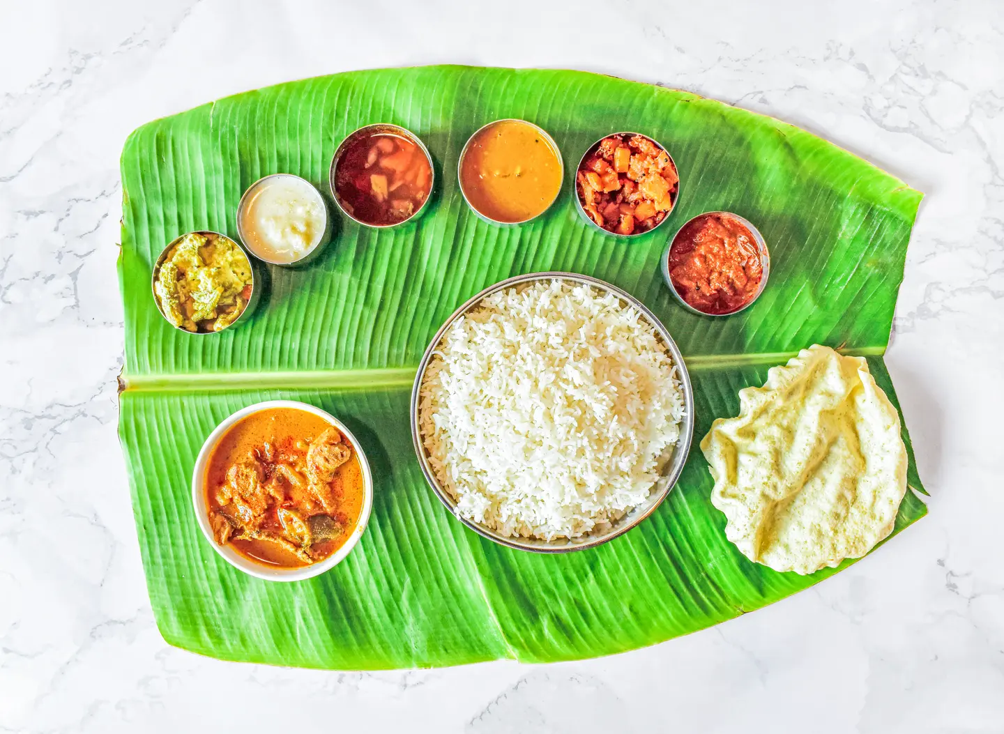 وجبة دجاج بالكاري