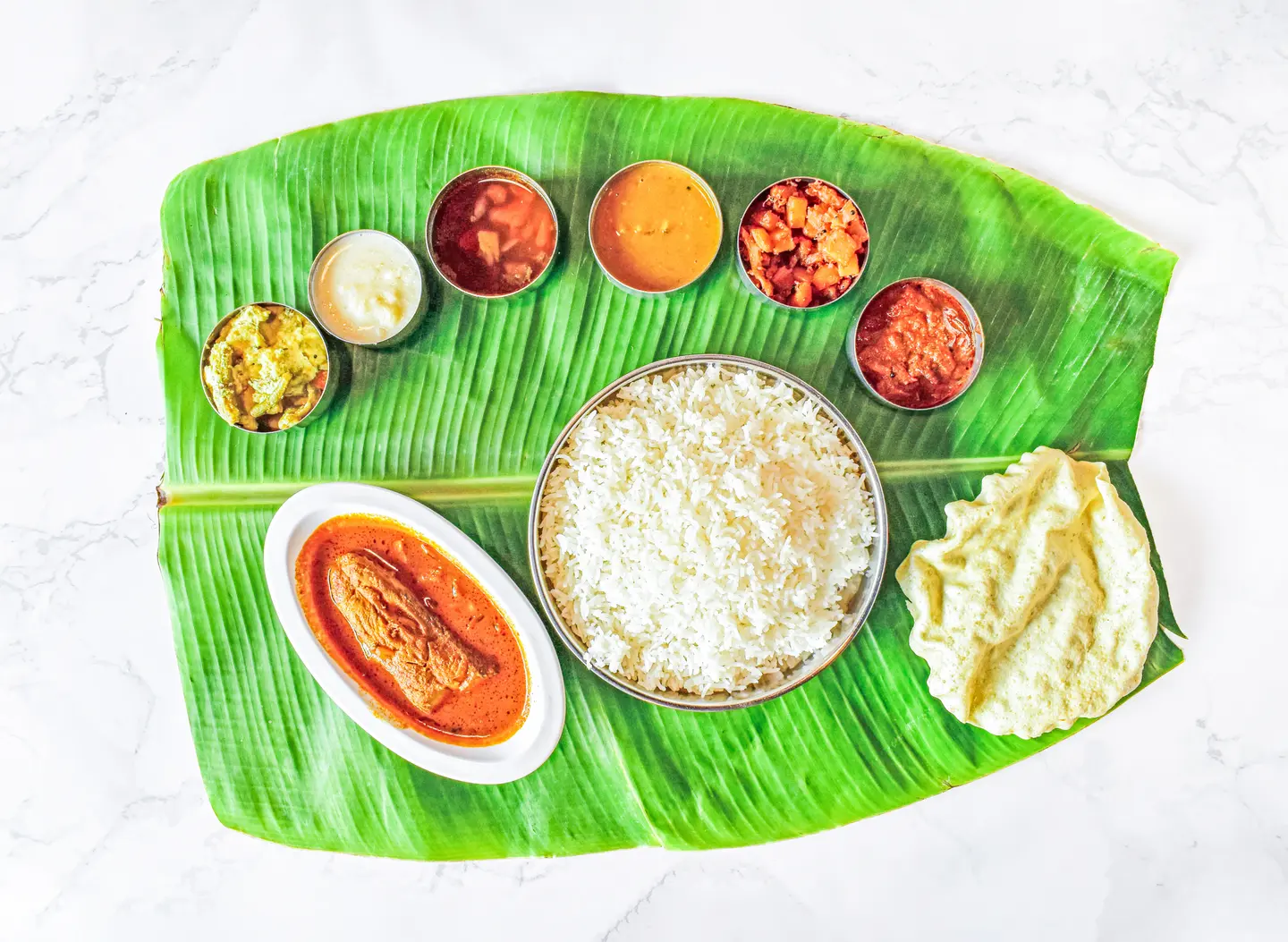 وجبة سمك بالكاري