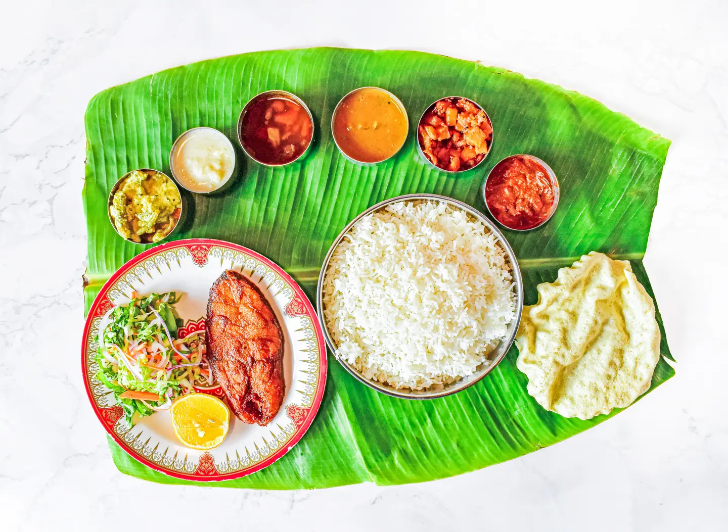 وجبة سمك مقلي