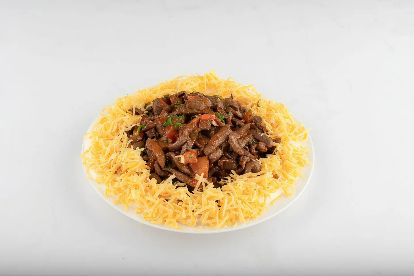 كبدة بالجبن الشيدر