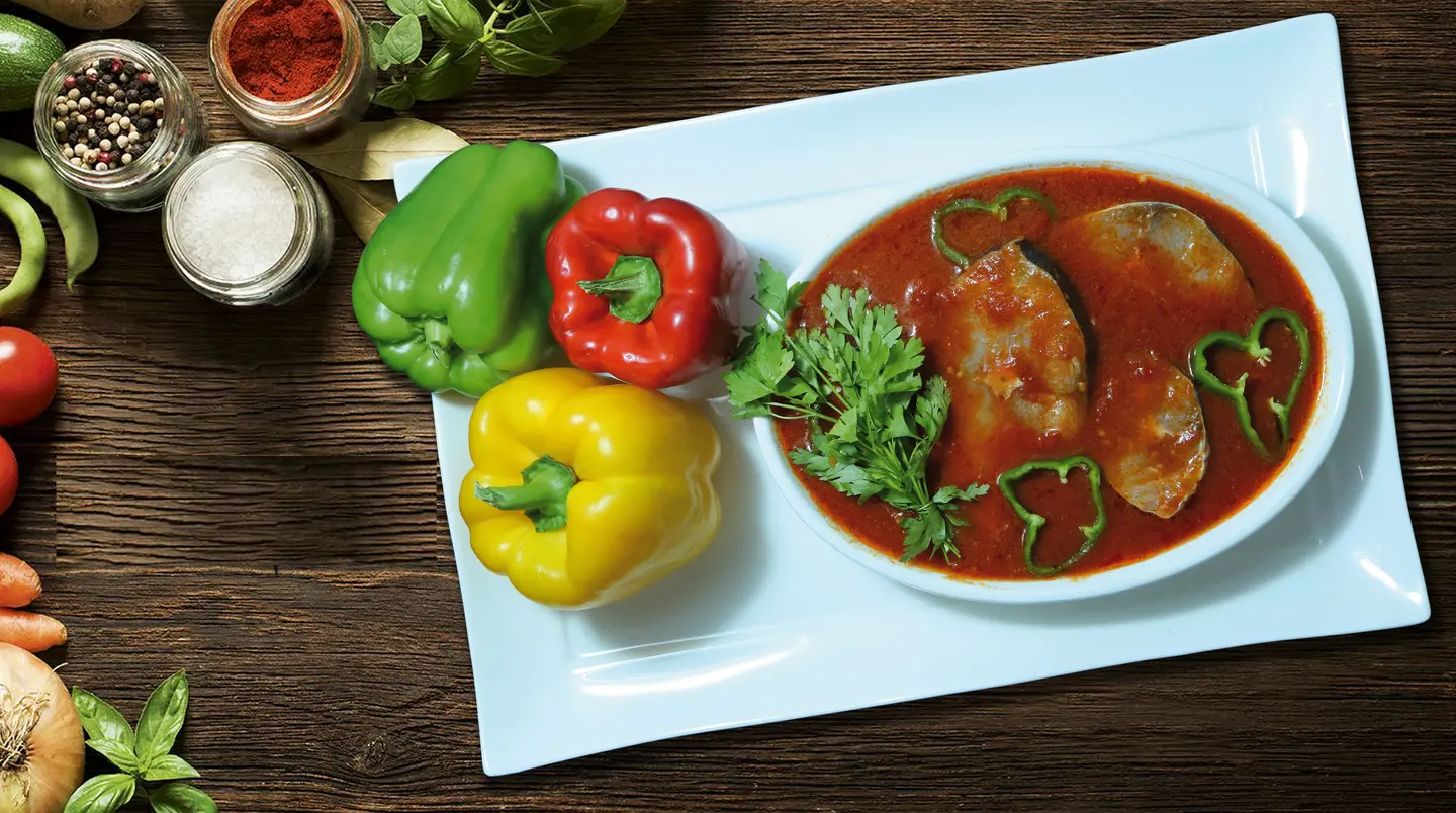 ايدام سمك بالصلصة