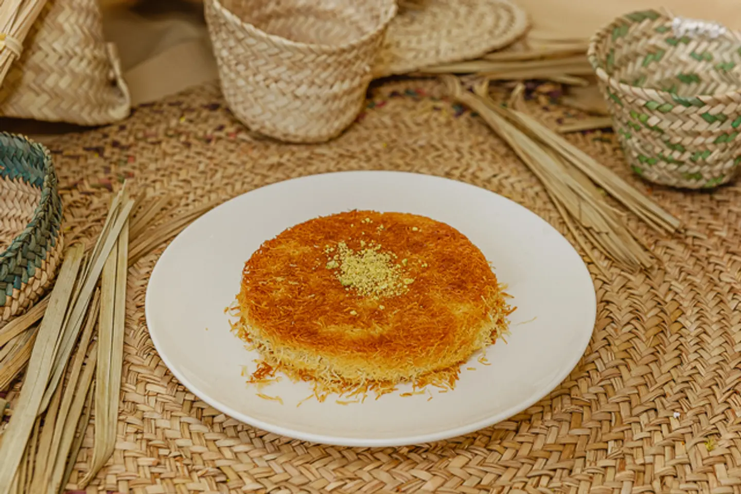 كنافة بالقشطة