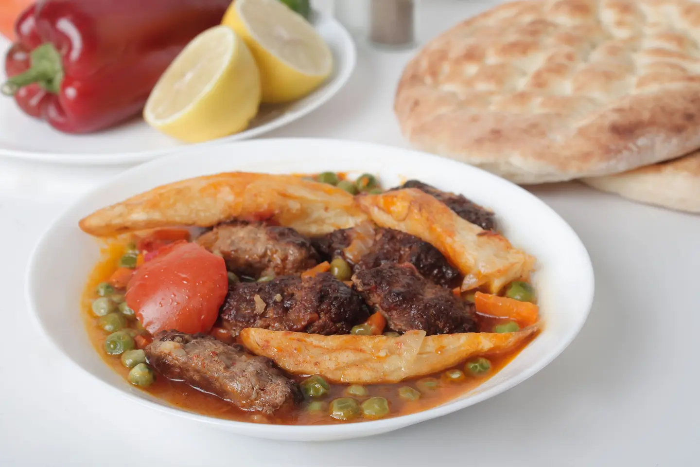 Meat Kofta Fingers With Potatoes