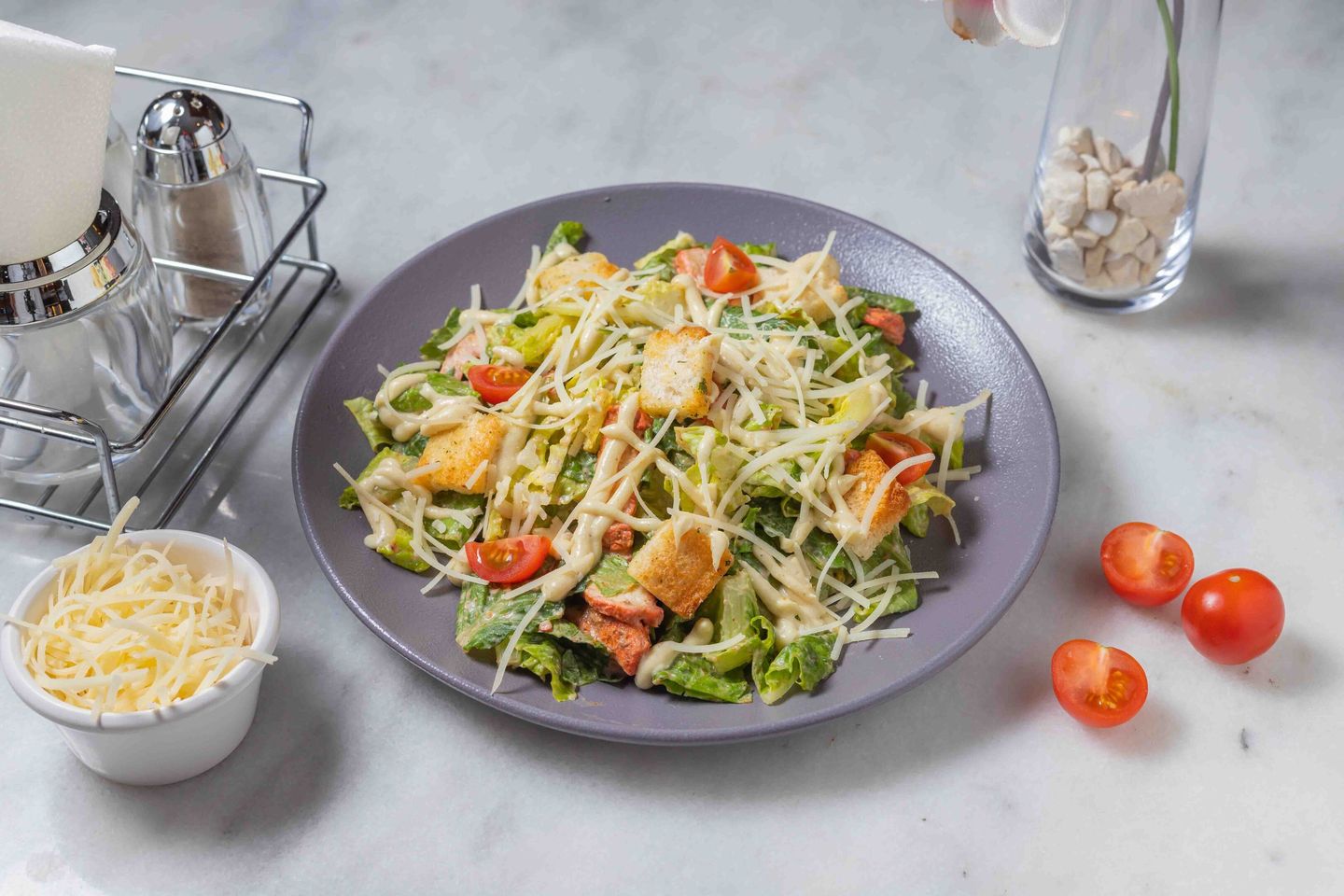 Chicken Caesar Tikka Salad