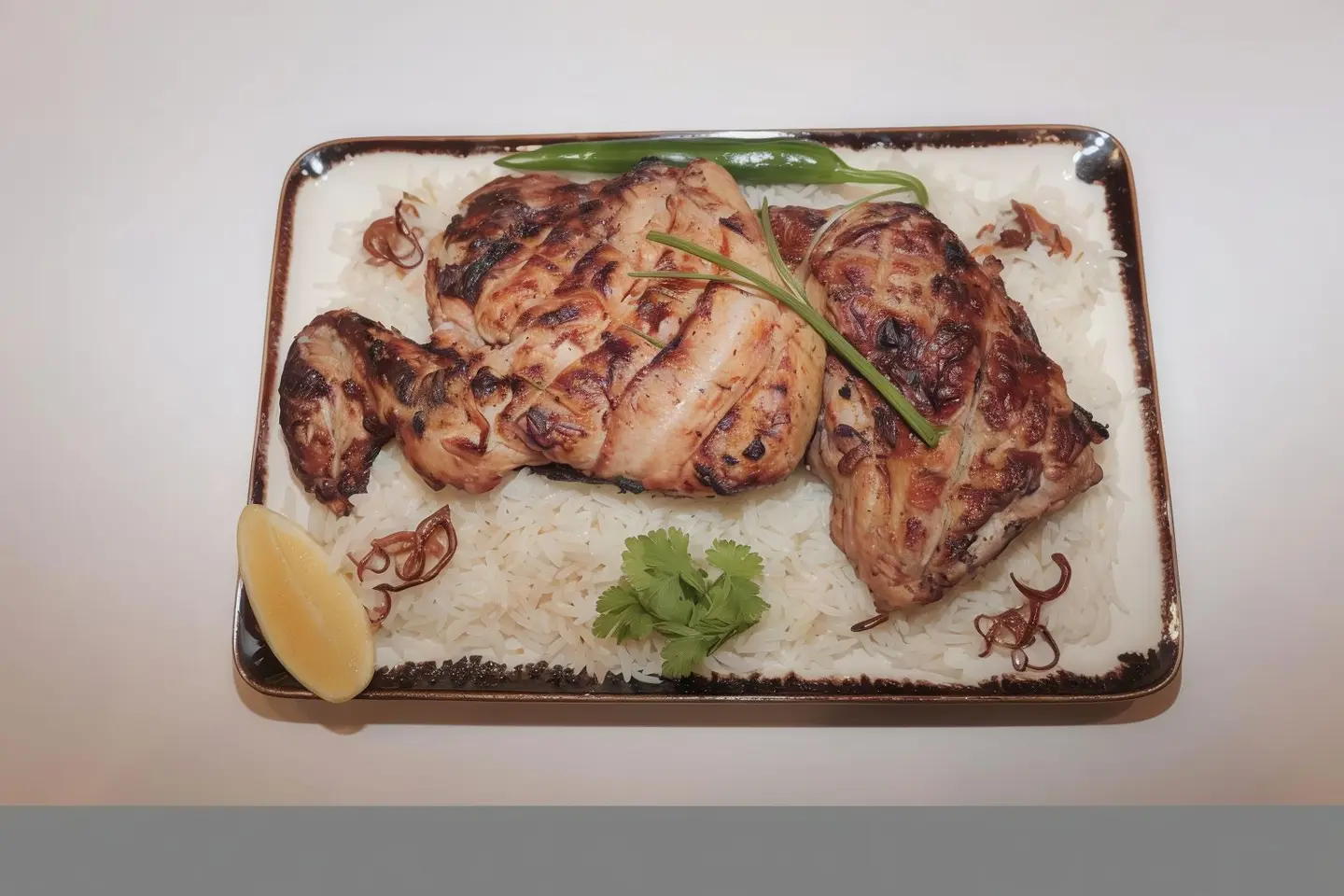 Kabsa On Charcoal