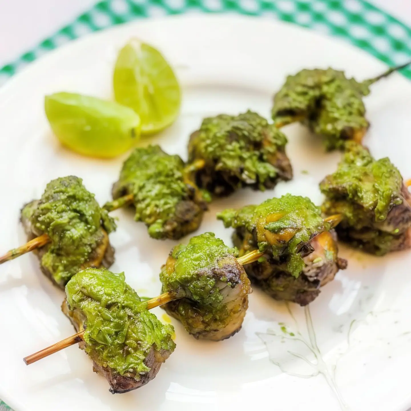 Chicken Green Botti ( Boneless )