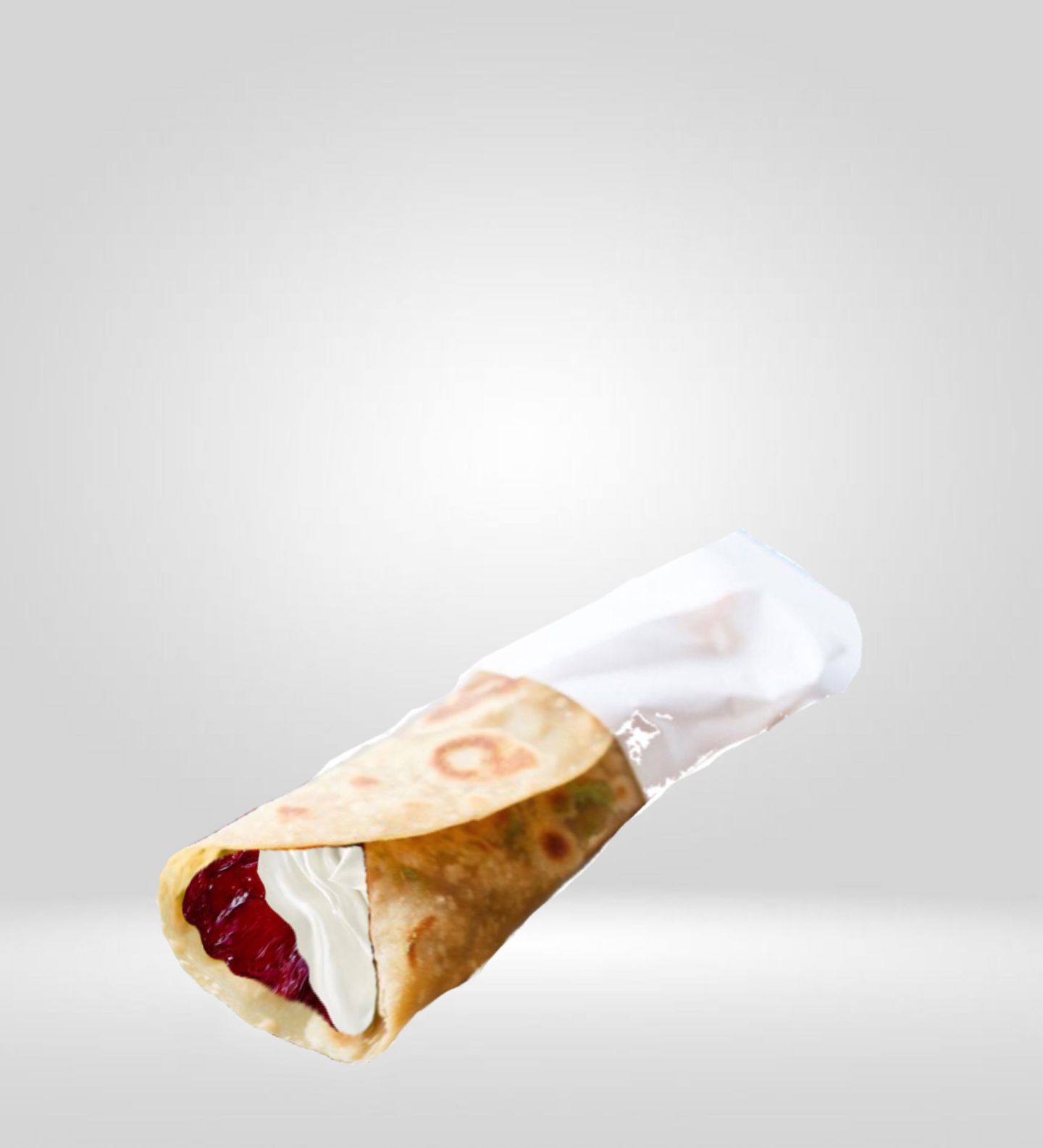 Chapati With Cheese & Jam