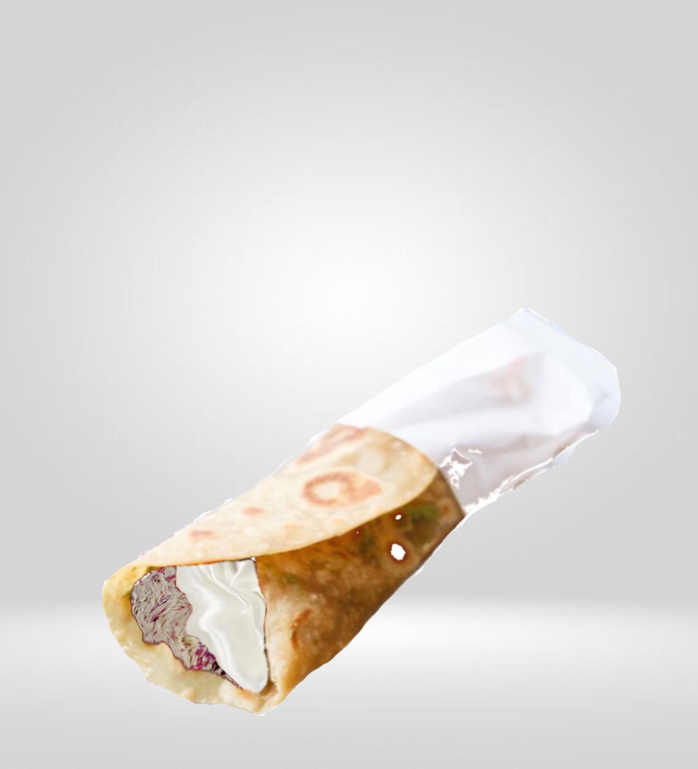 Chapati With Cheese & Rahash