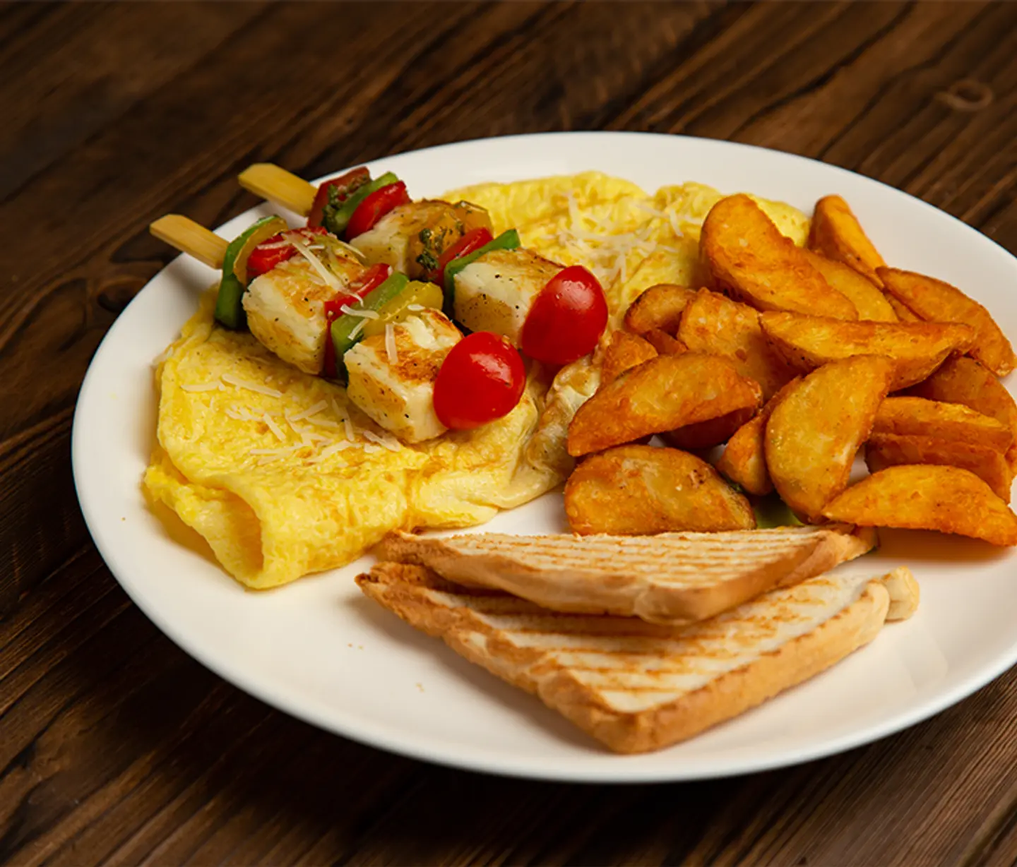 Halloumi Omelette