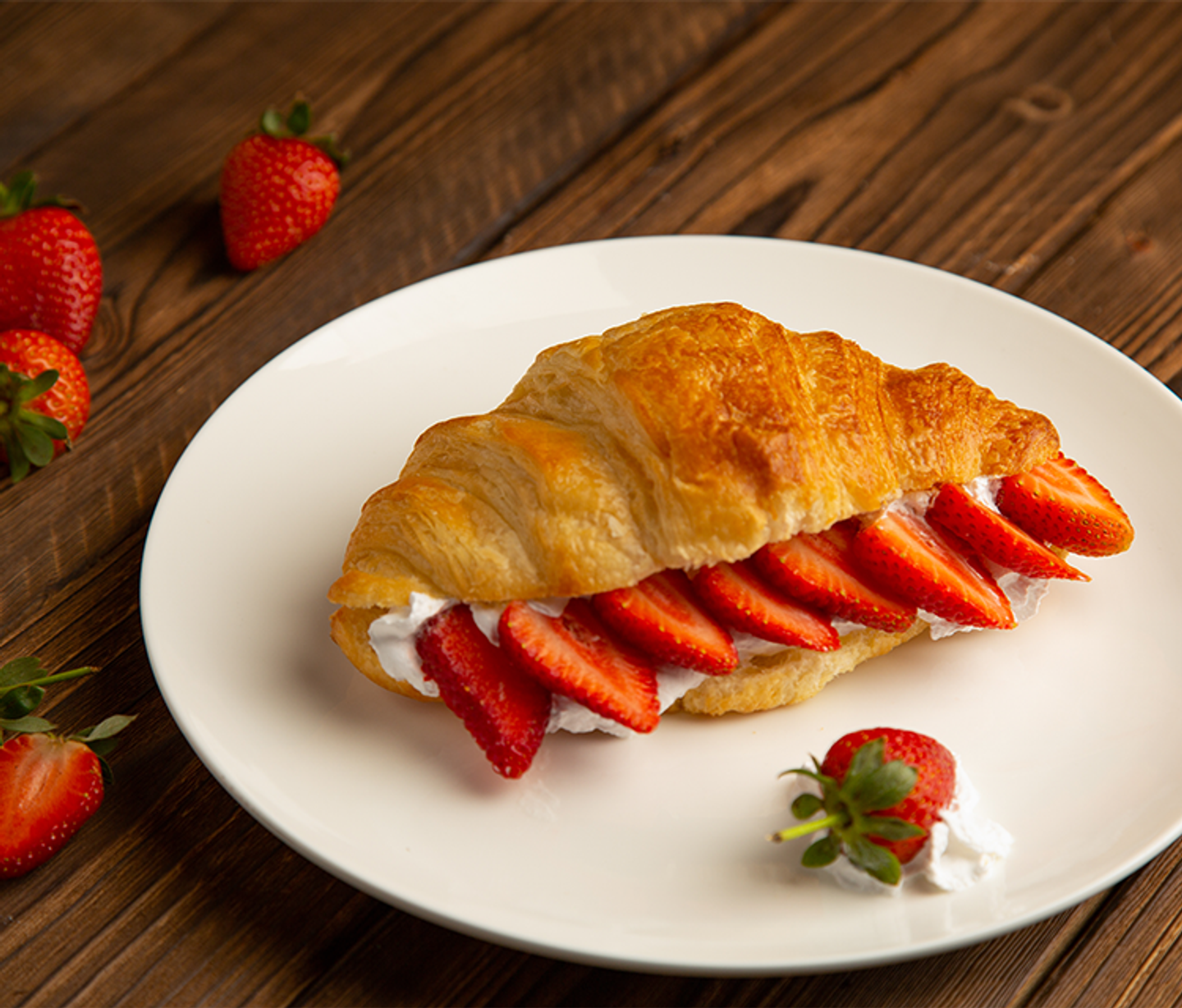 Strawberry Croissant