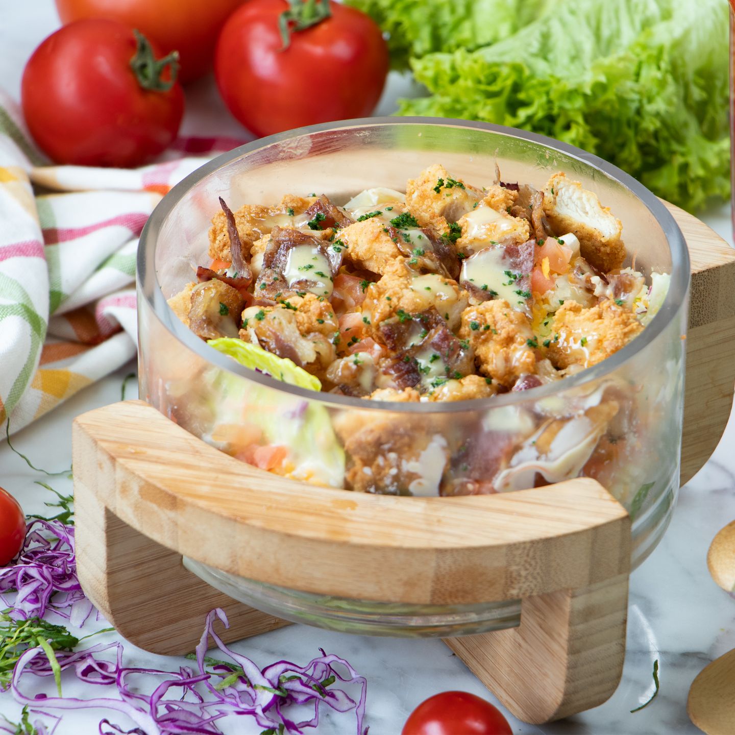 Strips Chicken Salad