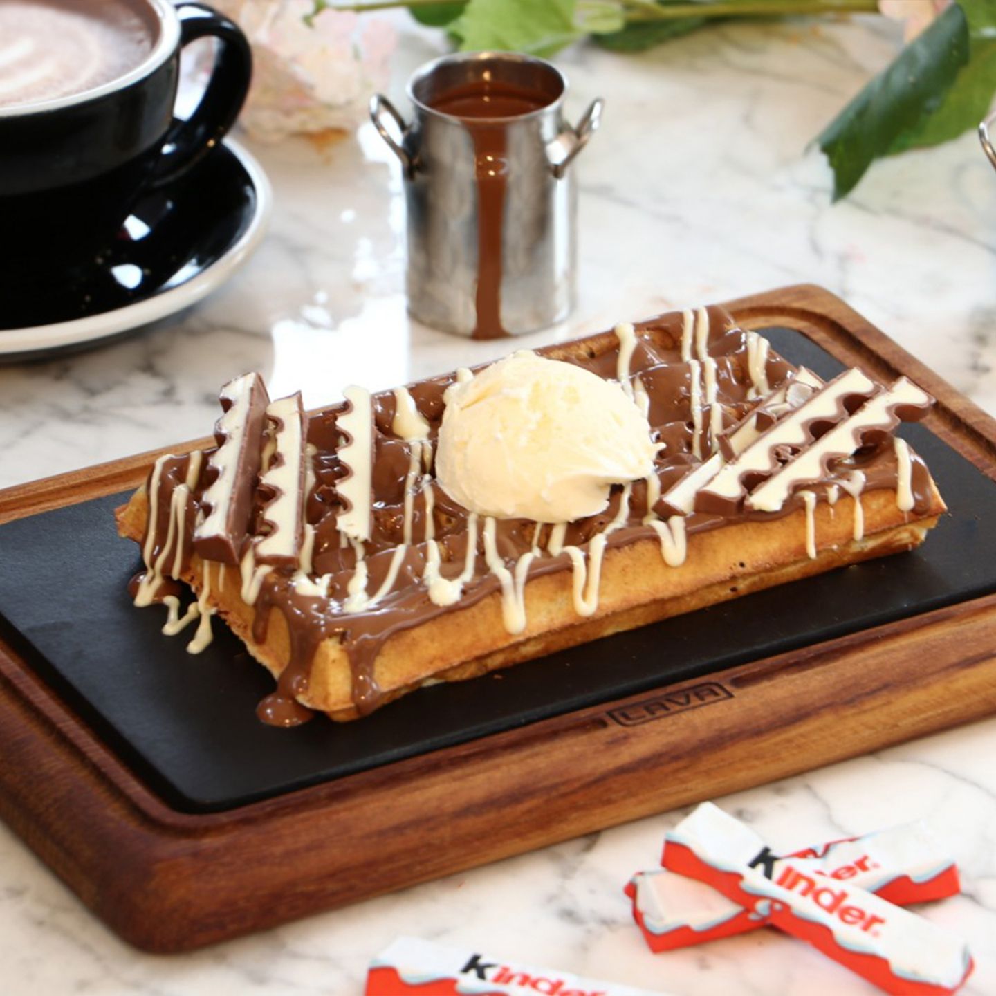 Kinder Waffle