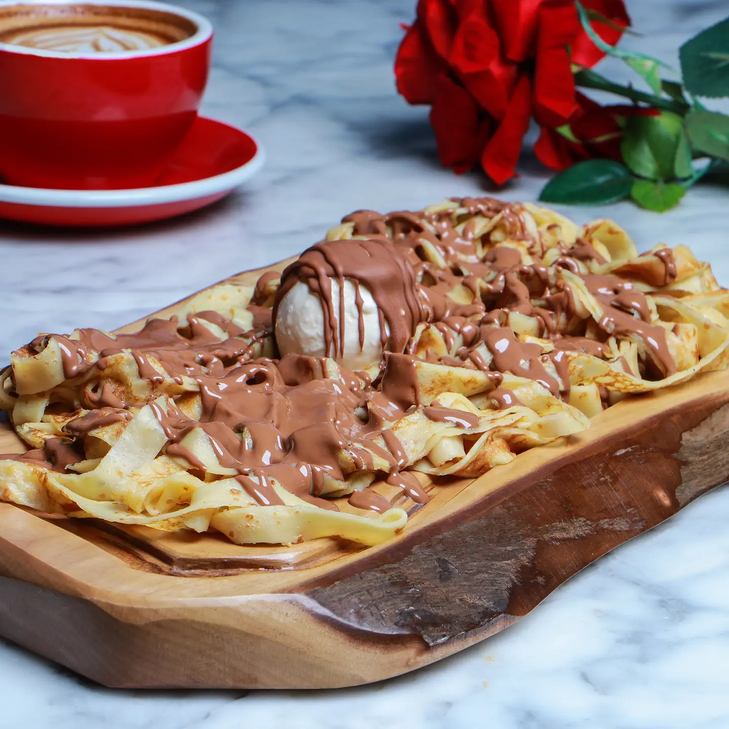 Fettuccine Crepe