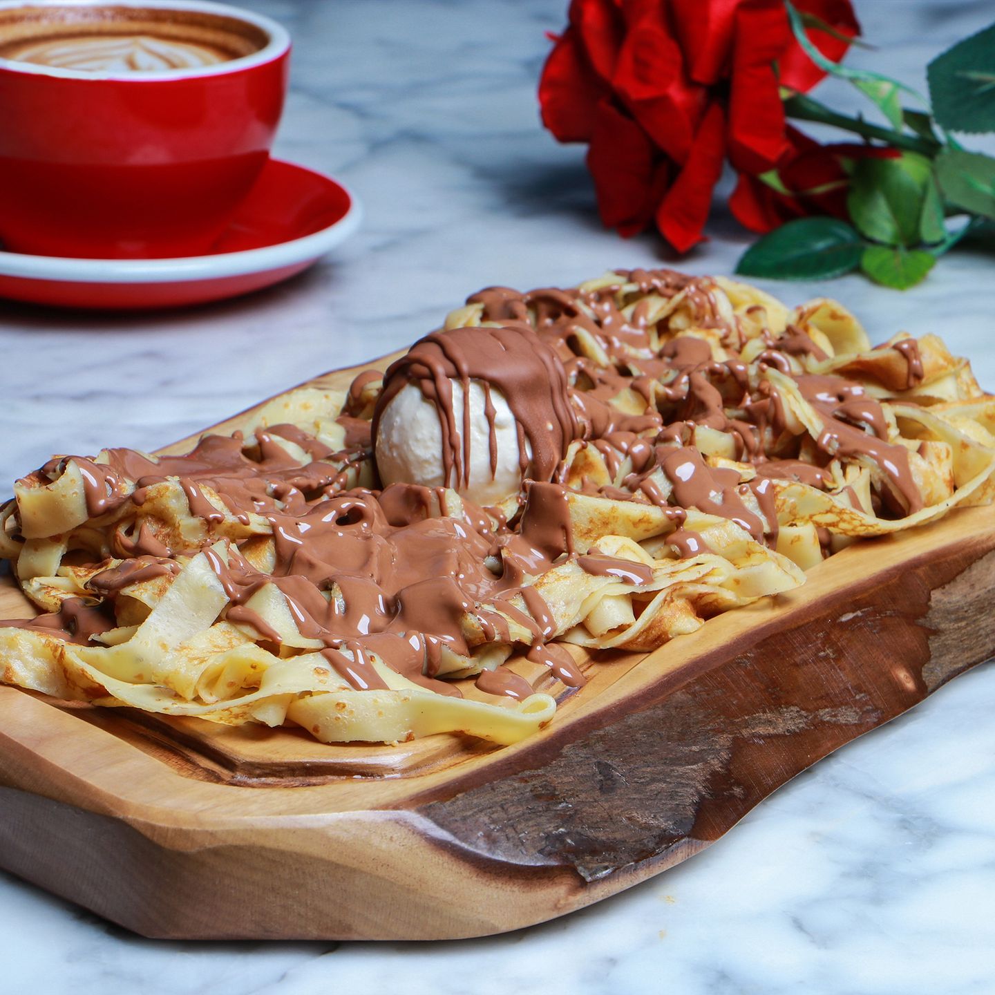 Fettuccine Crepe