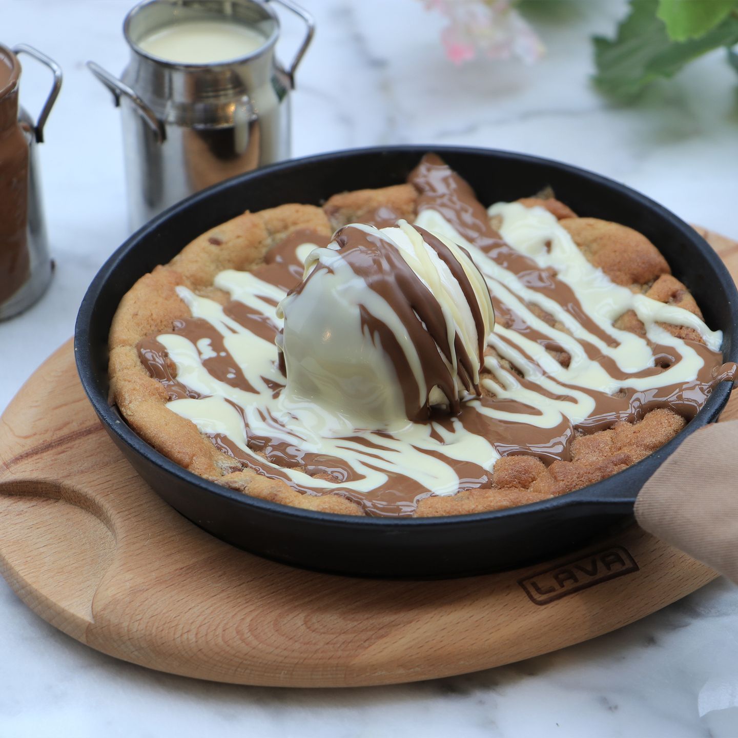 Triple Chocolate Cookies