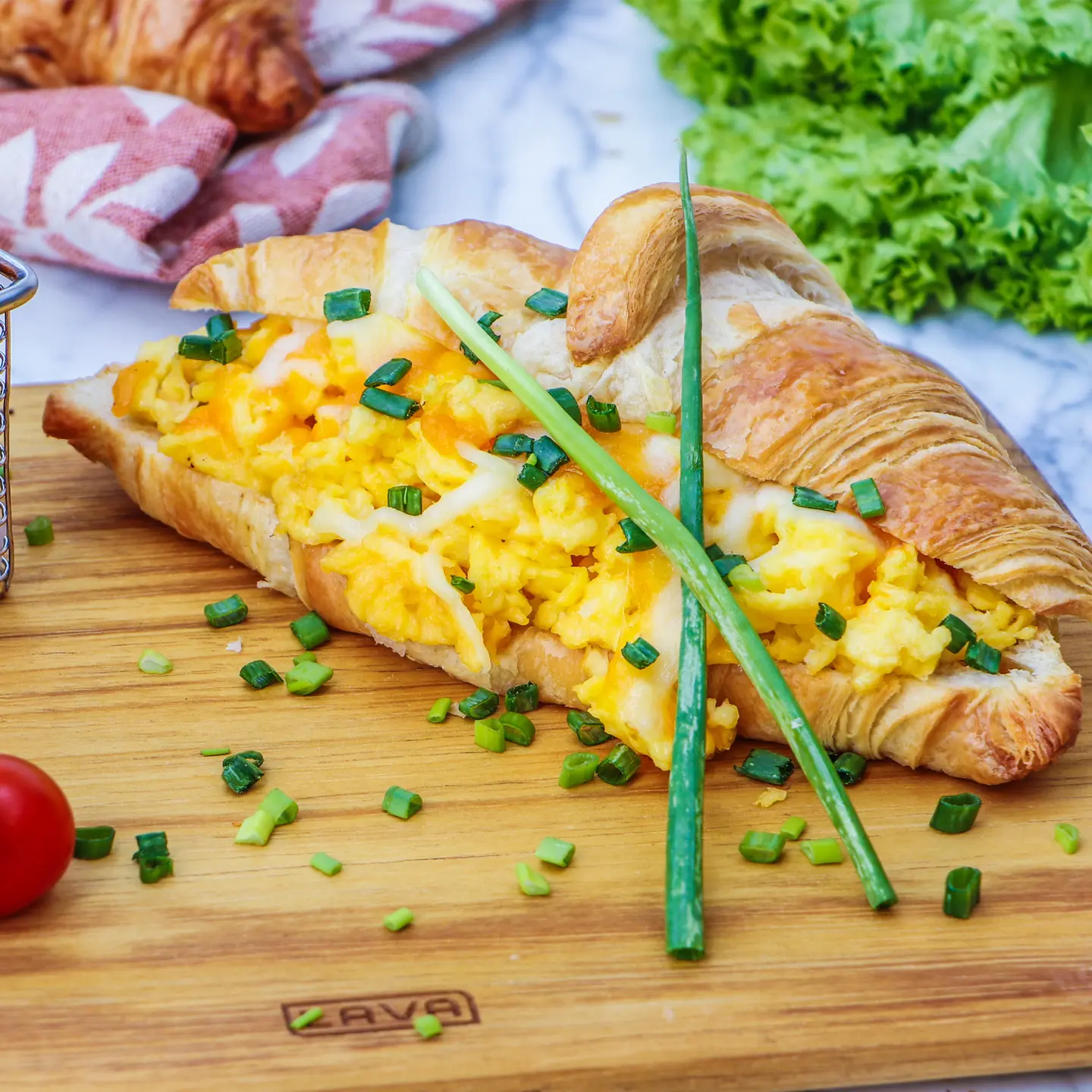 Egg And Cheese Croissant