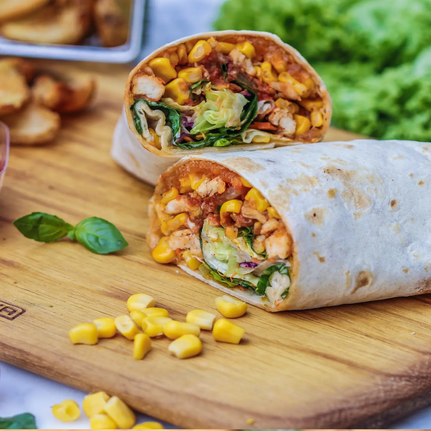 Fiesta Chicken Wrap