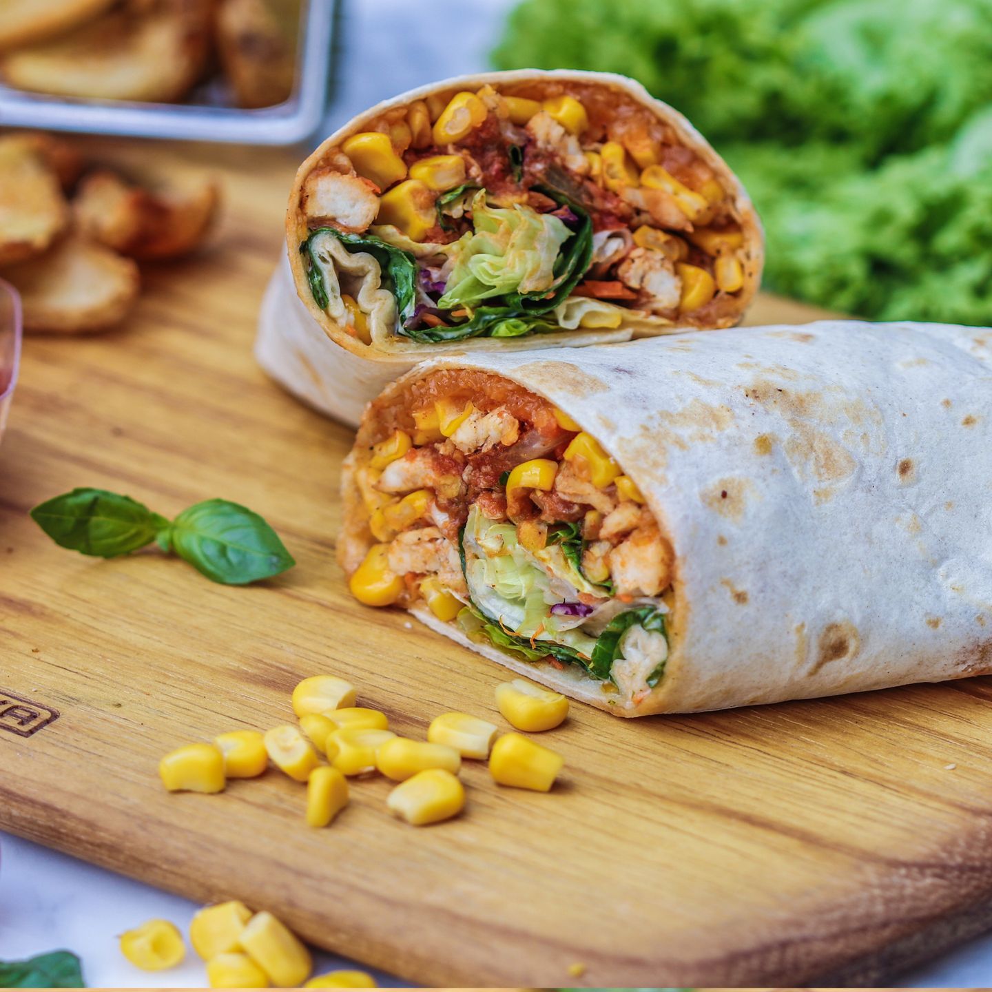 Fiesta Chicken Wrap