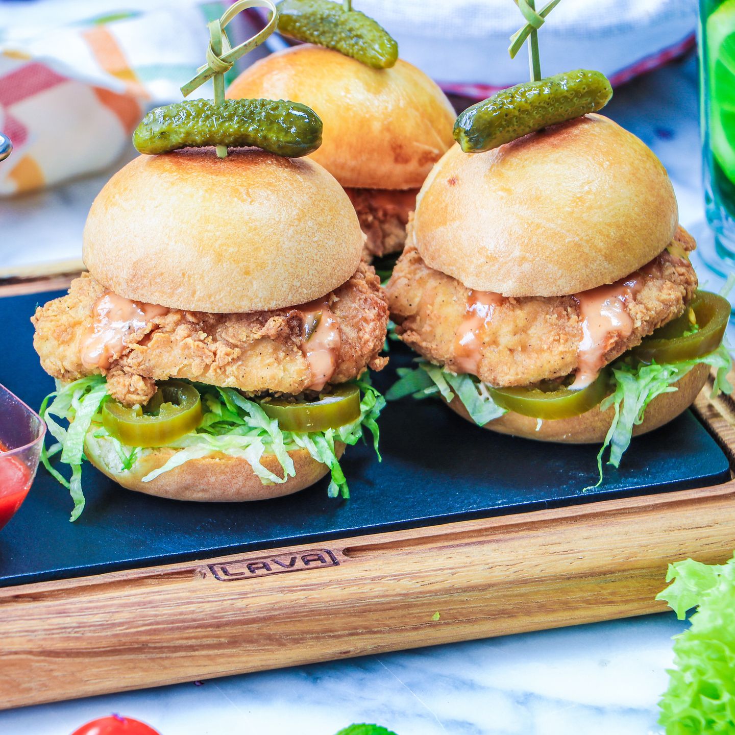 Chicken Sliders With Jalapeno