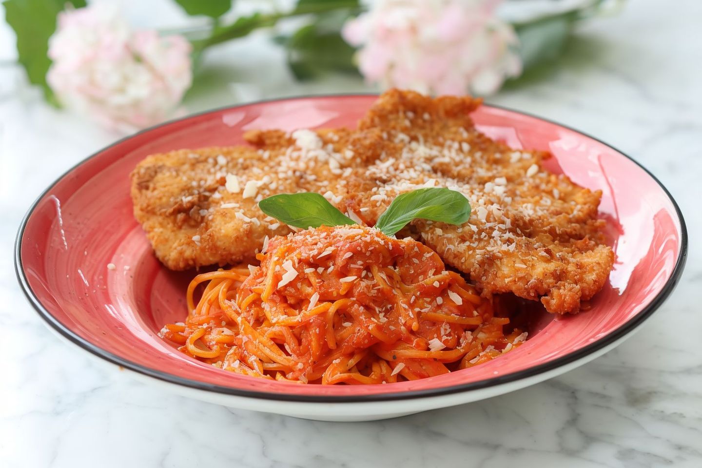 Crusted Chicken Romano