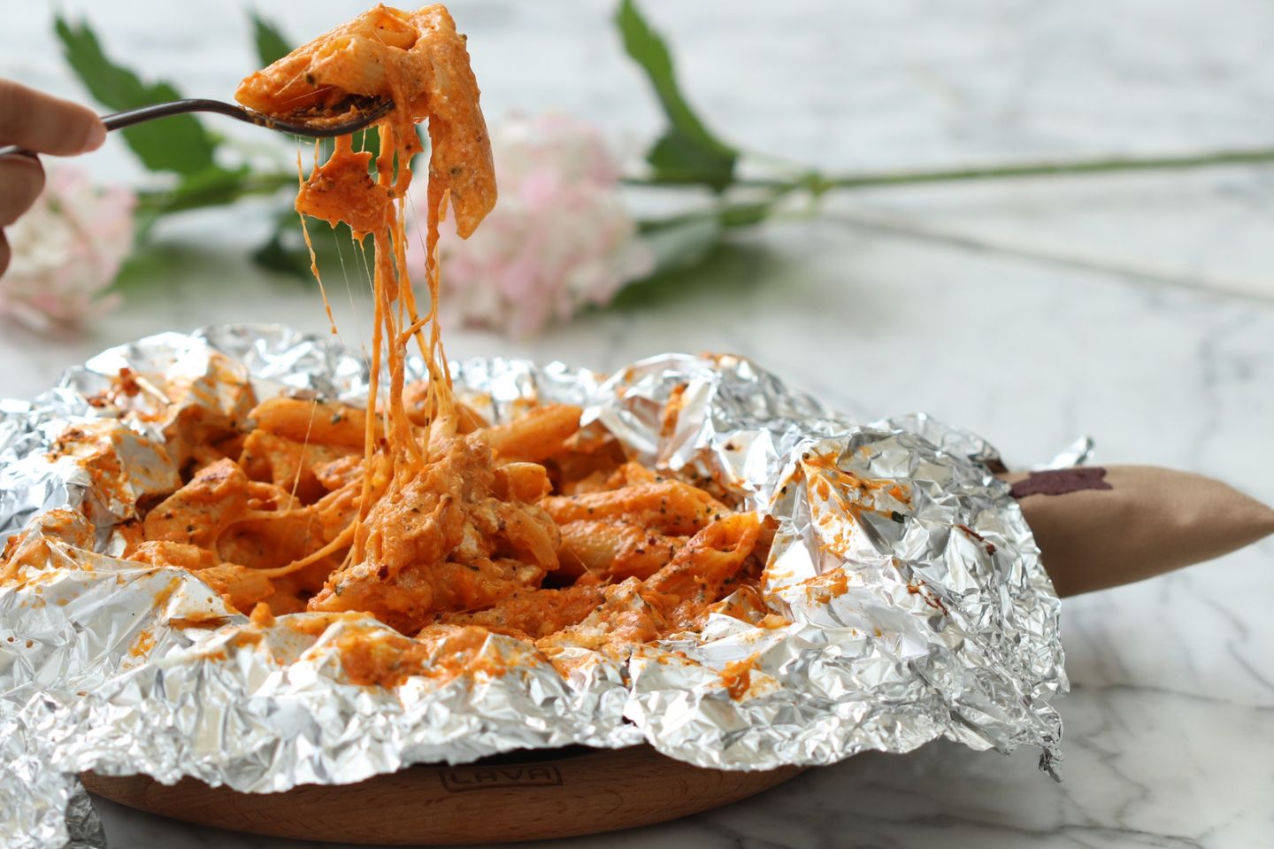 Foil Packet Pasta