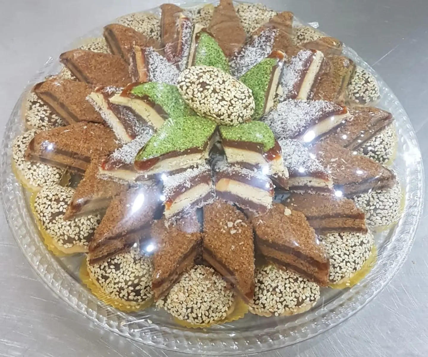 تارت بالتمر - نص كيلو