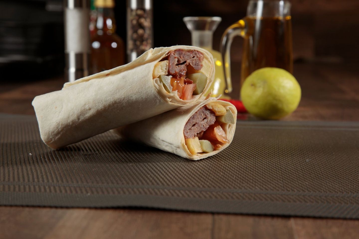 Meat Kebab Sandwich