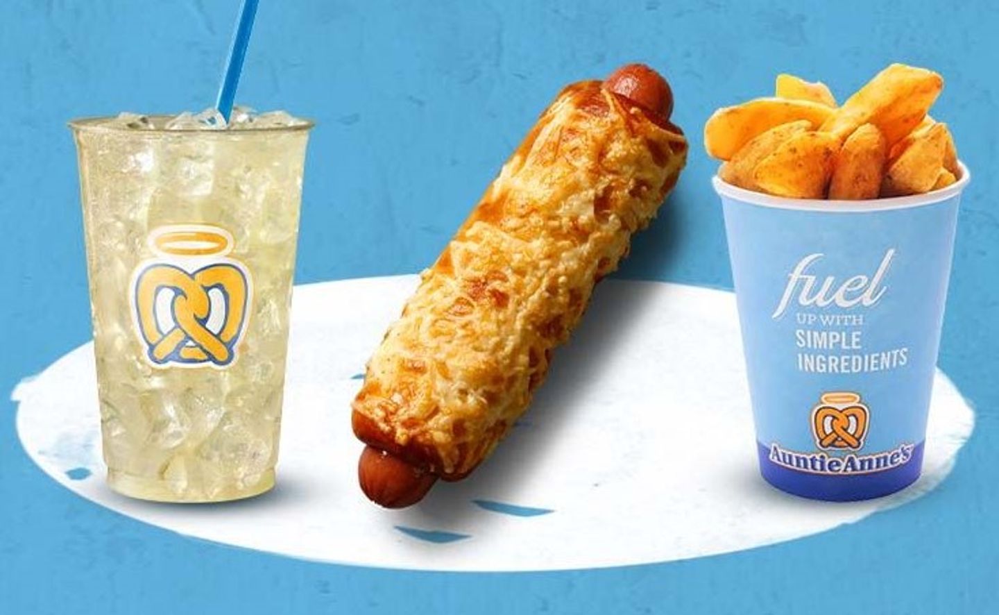Cheese Pretzel Dog