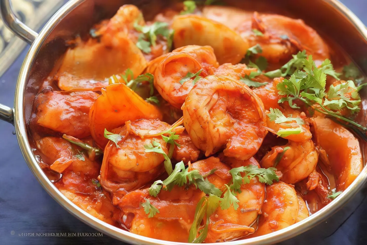 Kadai Prawns
