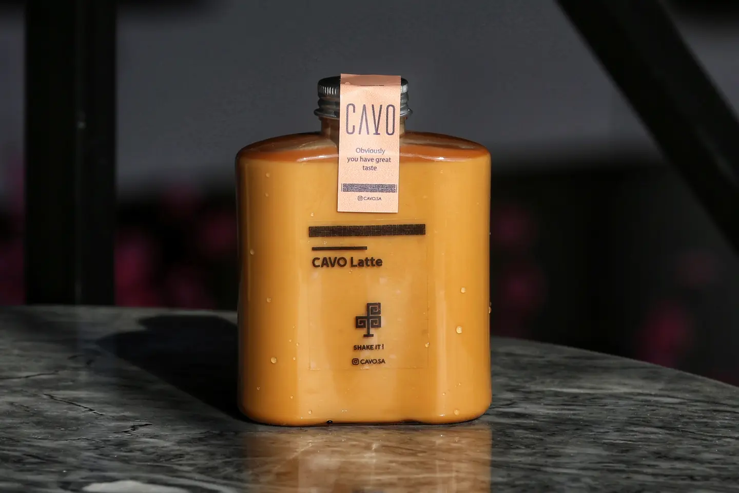 One Can Of Cafo Latte Drink