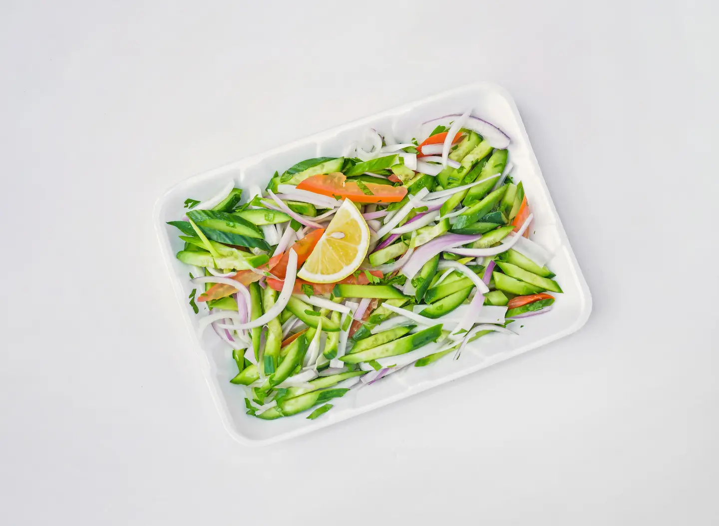 Green Salad With Onions
